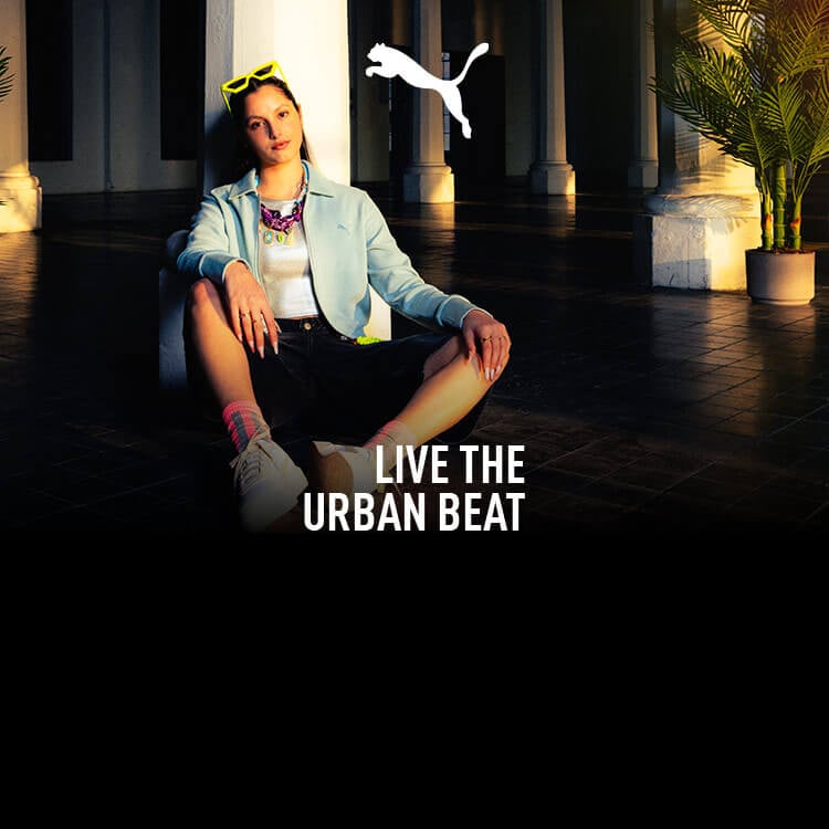 Ragazza che indossa outfit Puma