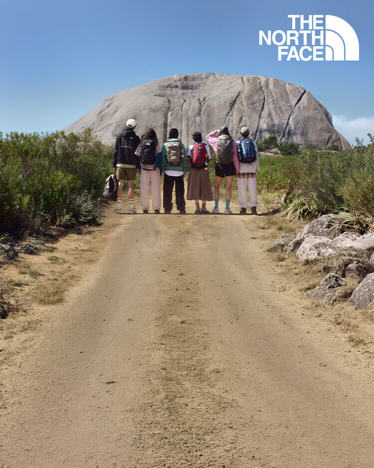 Ragazzi che indossano zaini The North Face Borealis
