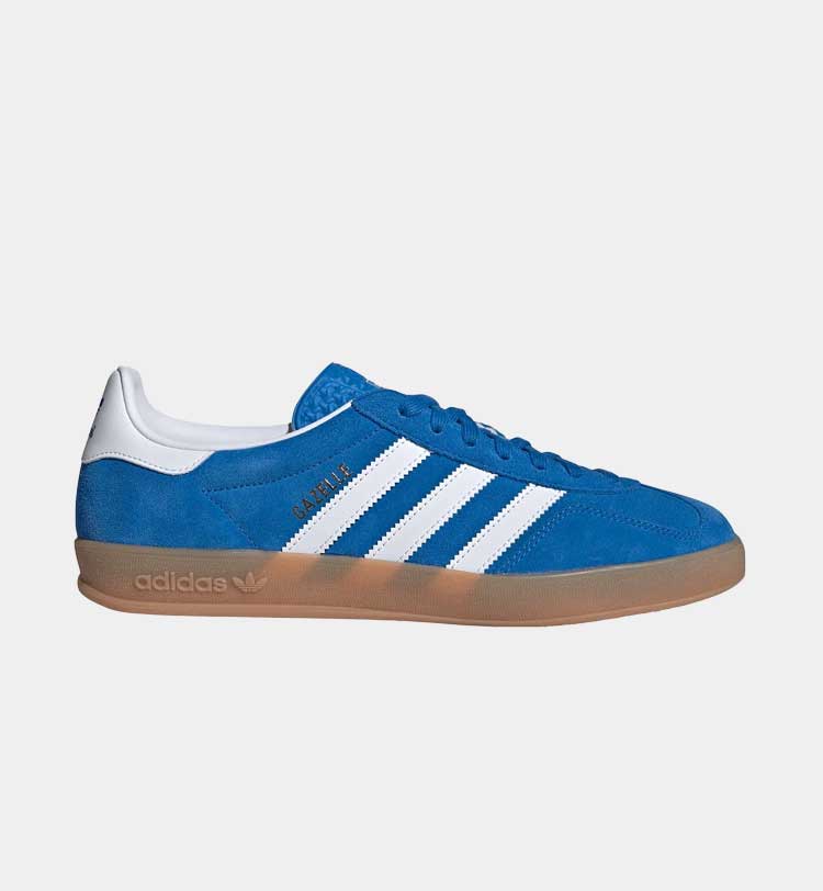 Sneaker adidas Gazelle azzurra e bianca