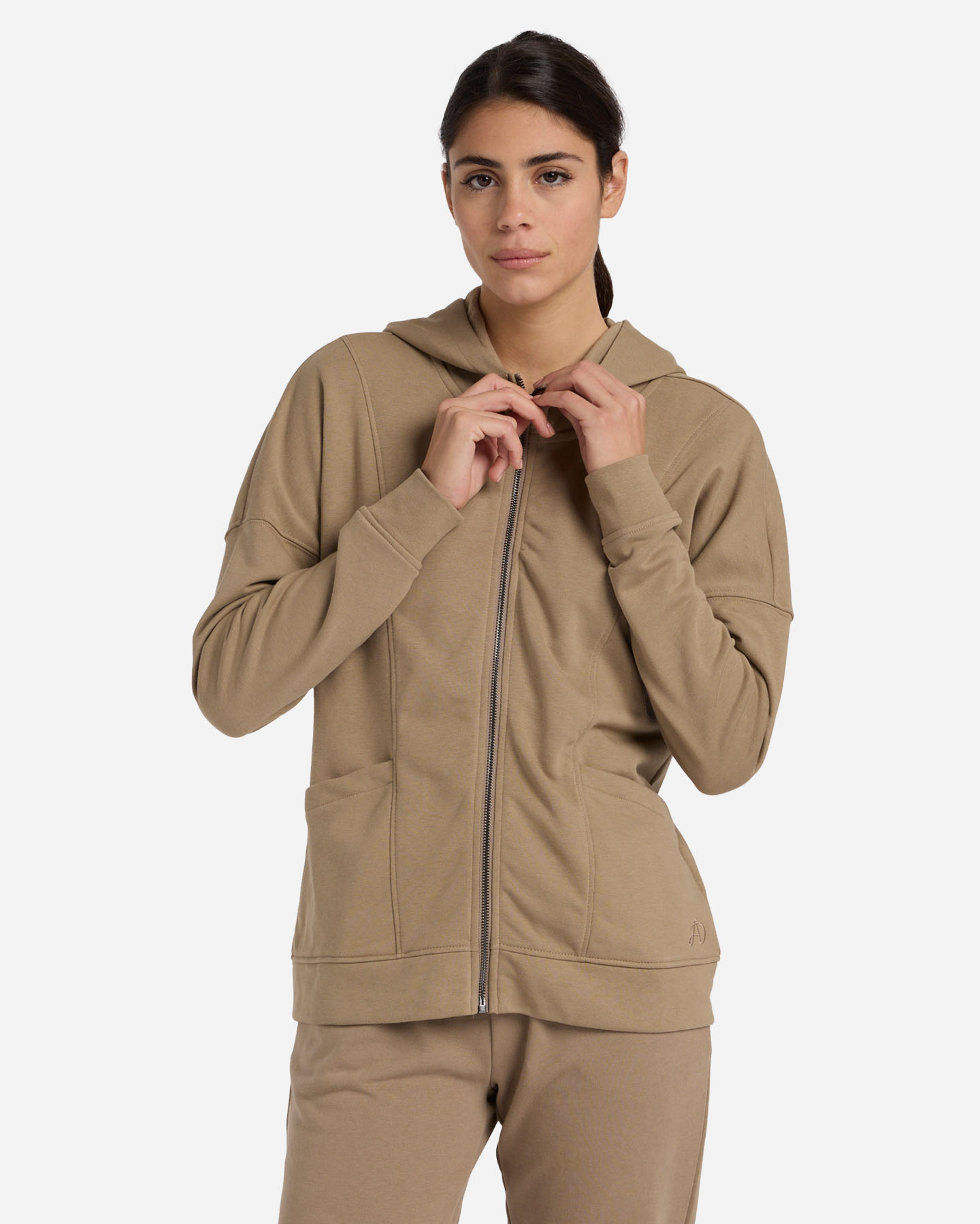 Felpa ADMIRAL CLASSIC W - Beige - 3 | Cisalfa Sport