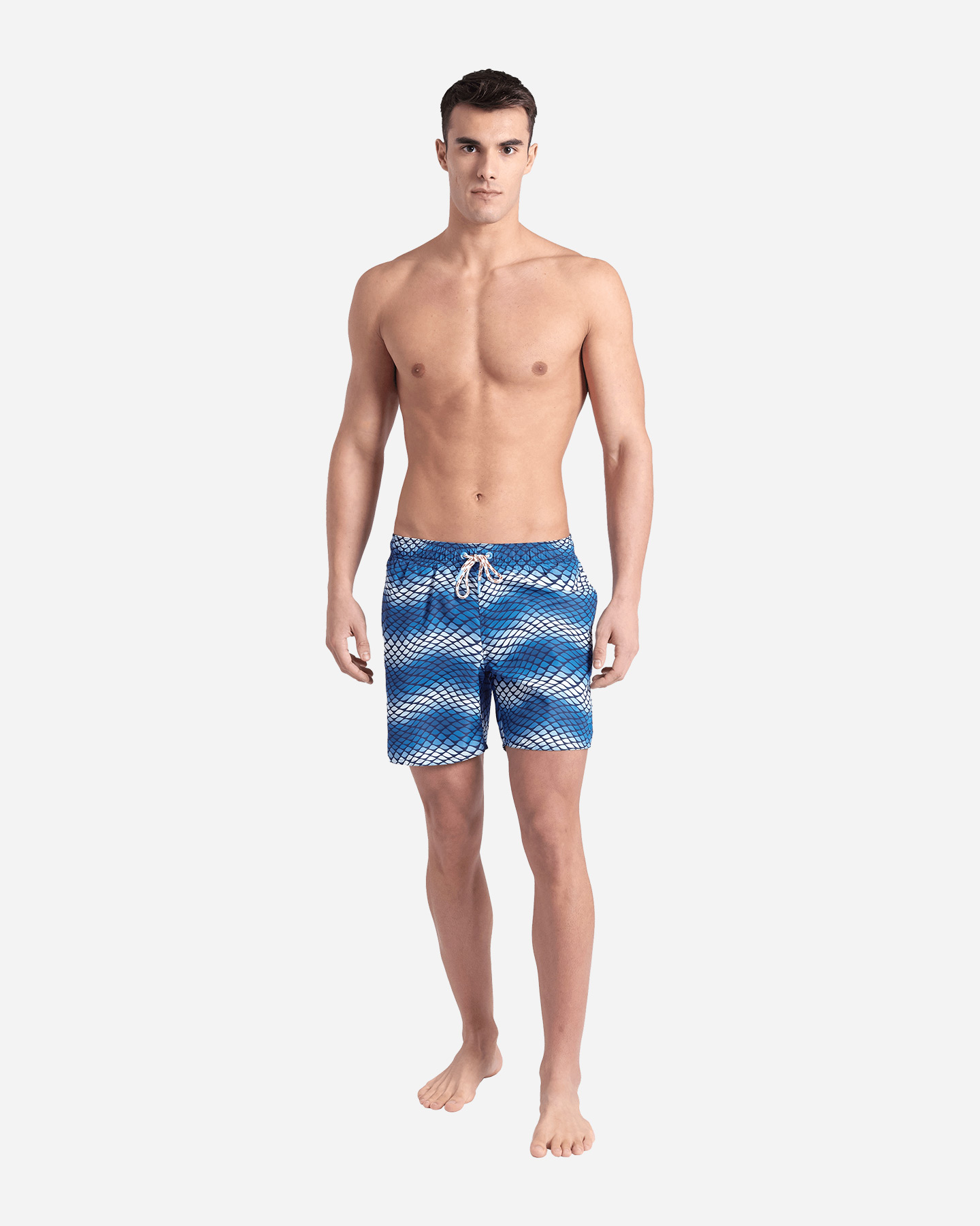 Boxer mare ARENA ALLOVER LOGO M - Blu - 2 | Cisalfa Sport