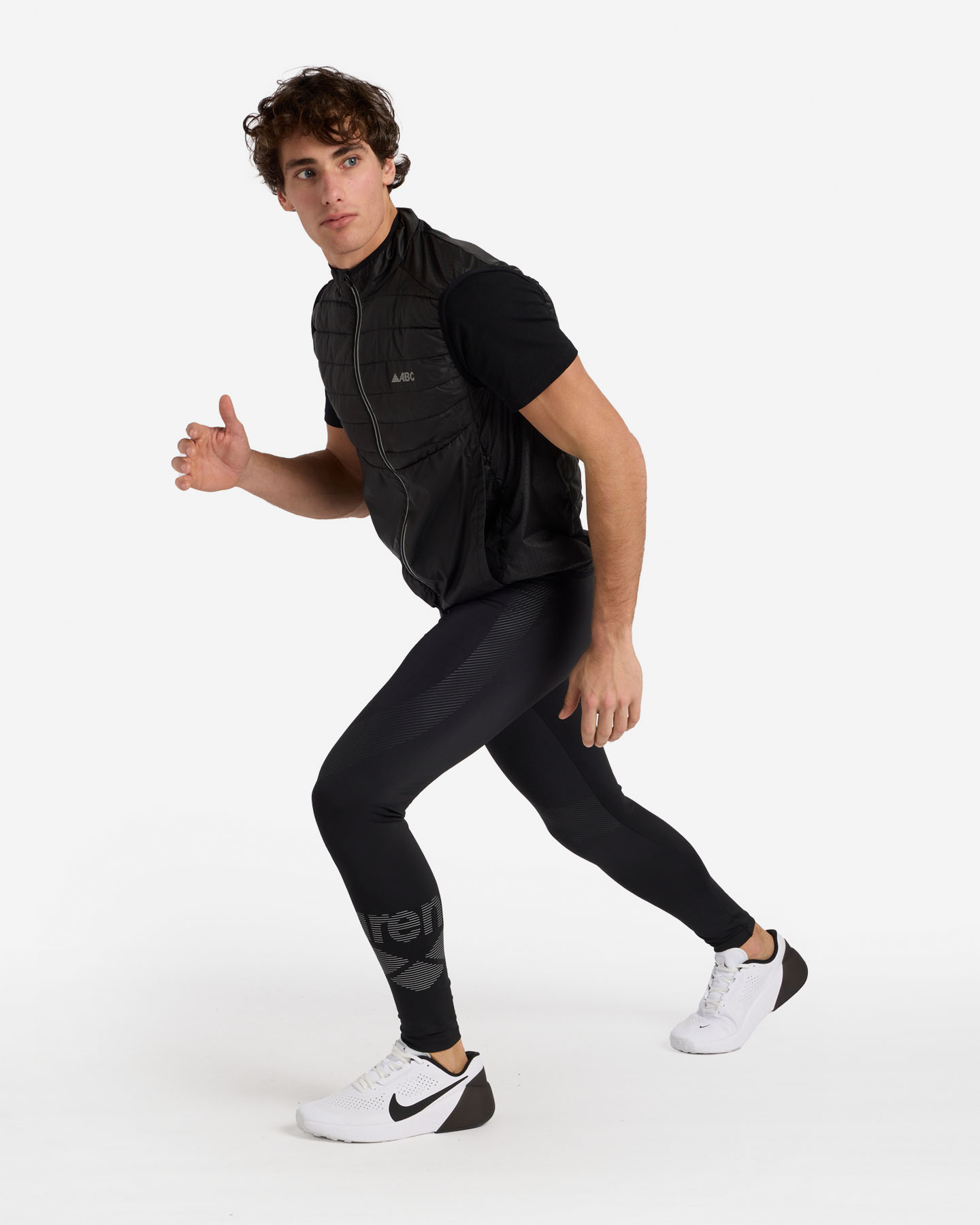 Giacca running ABC COOL DOWN M - Nero - 4 | Cisalfa Sport