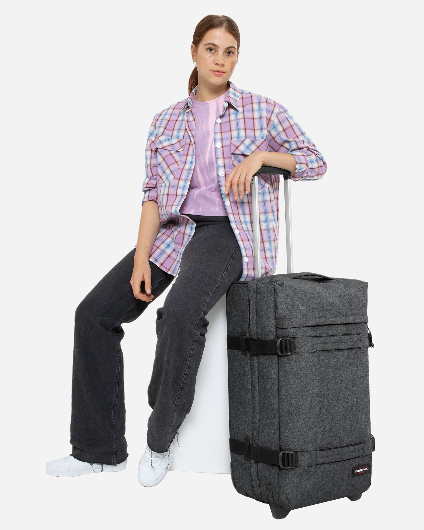 Trolley EASTPAK TRANSIT'R M  - Nero - 4 | Cisalfa Sport