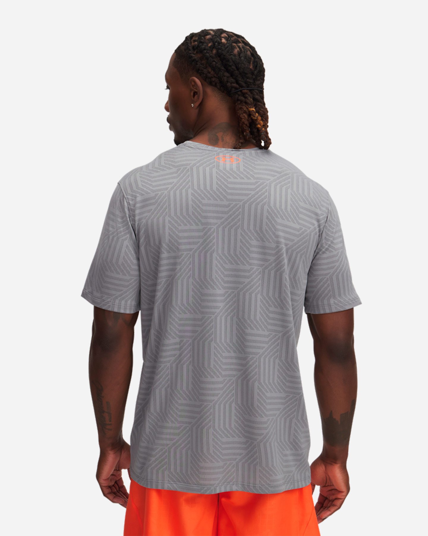 T-shirt training UNDER ARMOUR TV GEO M - Grigio - 1 | Cisalfa Sport