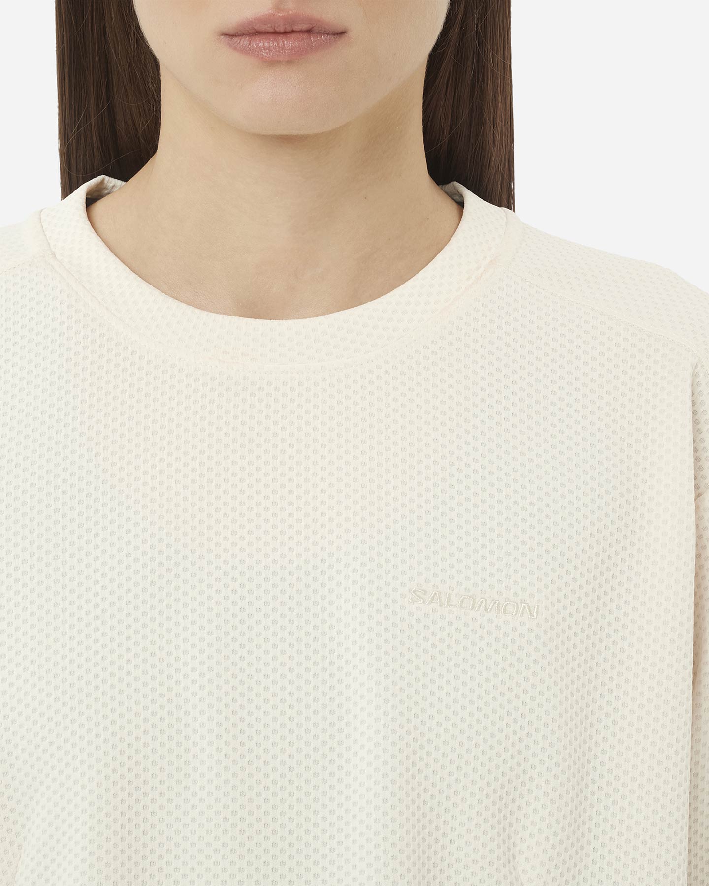 Pile SALOMON MOTOMESH W - Bianco - 5 | Cisalfa Sport