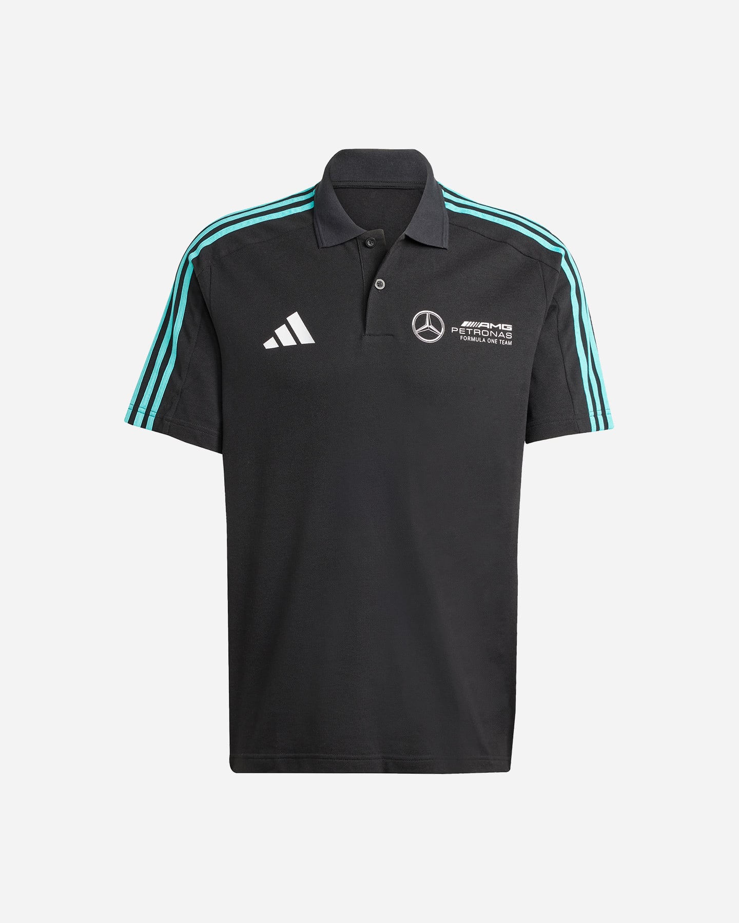 Adidas Mercedes Dna M - Polo - Uomo - Nero