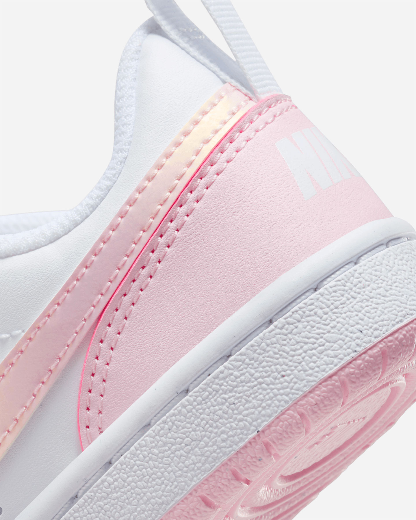 Scarpe sneakers NIKE COURT BOROUGH LOW RECRAFT PS JR - Rosa - 5 | Cisalfa Sport