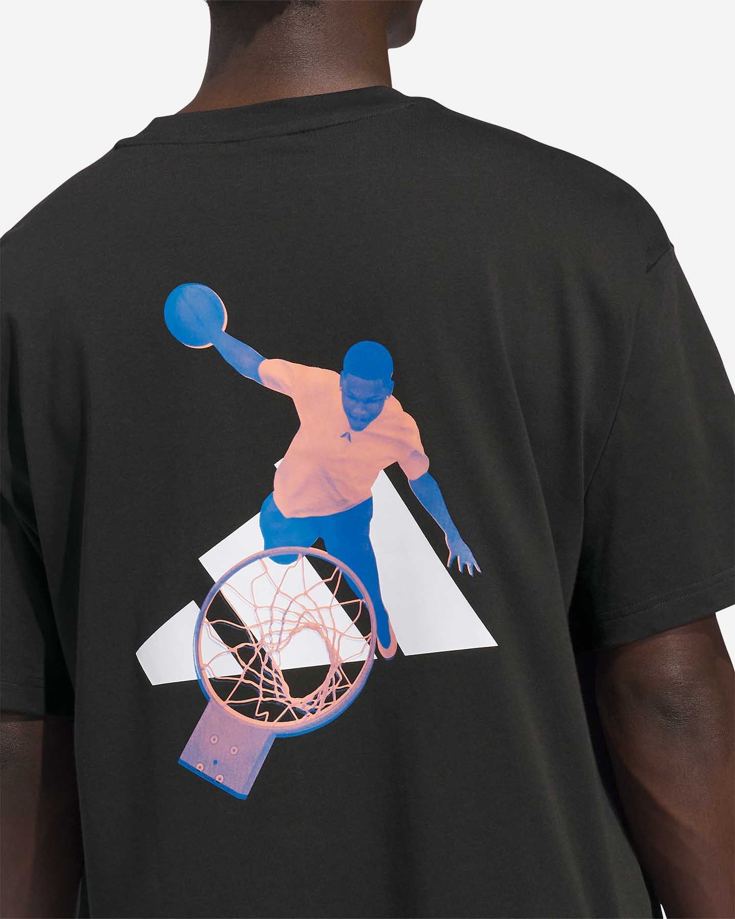 Maglia basket ADIDAS ANTONY EDWARDS GRAPHIC  - Nero - 5 | Cisalfa Sport