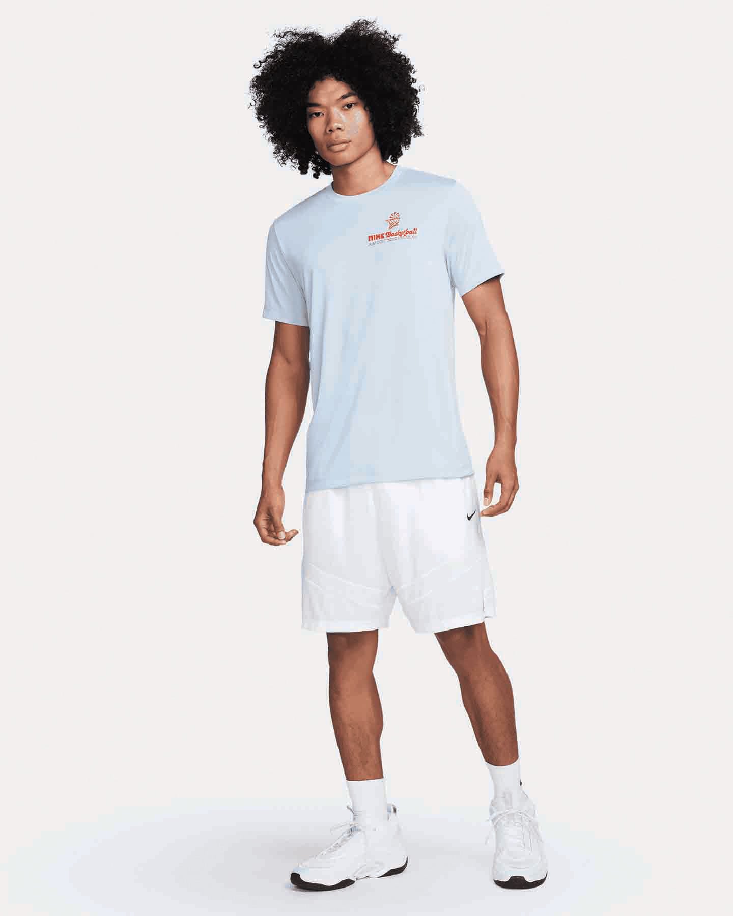 Maglia basket NIKE DRI FIT POWER M - Blu - 3 | Cisalfa Sport
