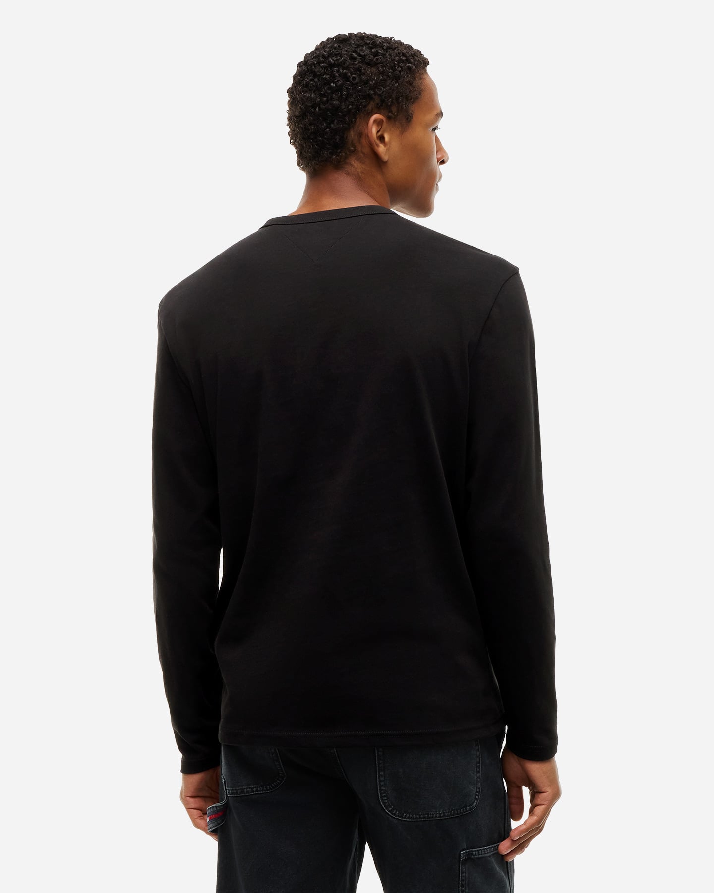 T-shirt TOMMY HILFIGER BADGE LOGO M - Nero - 2 | Cisalfa Sport