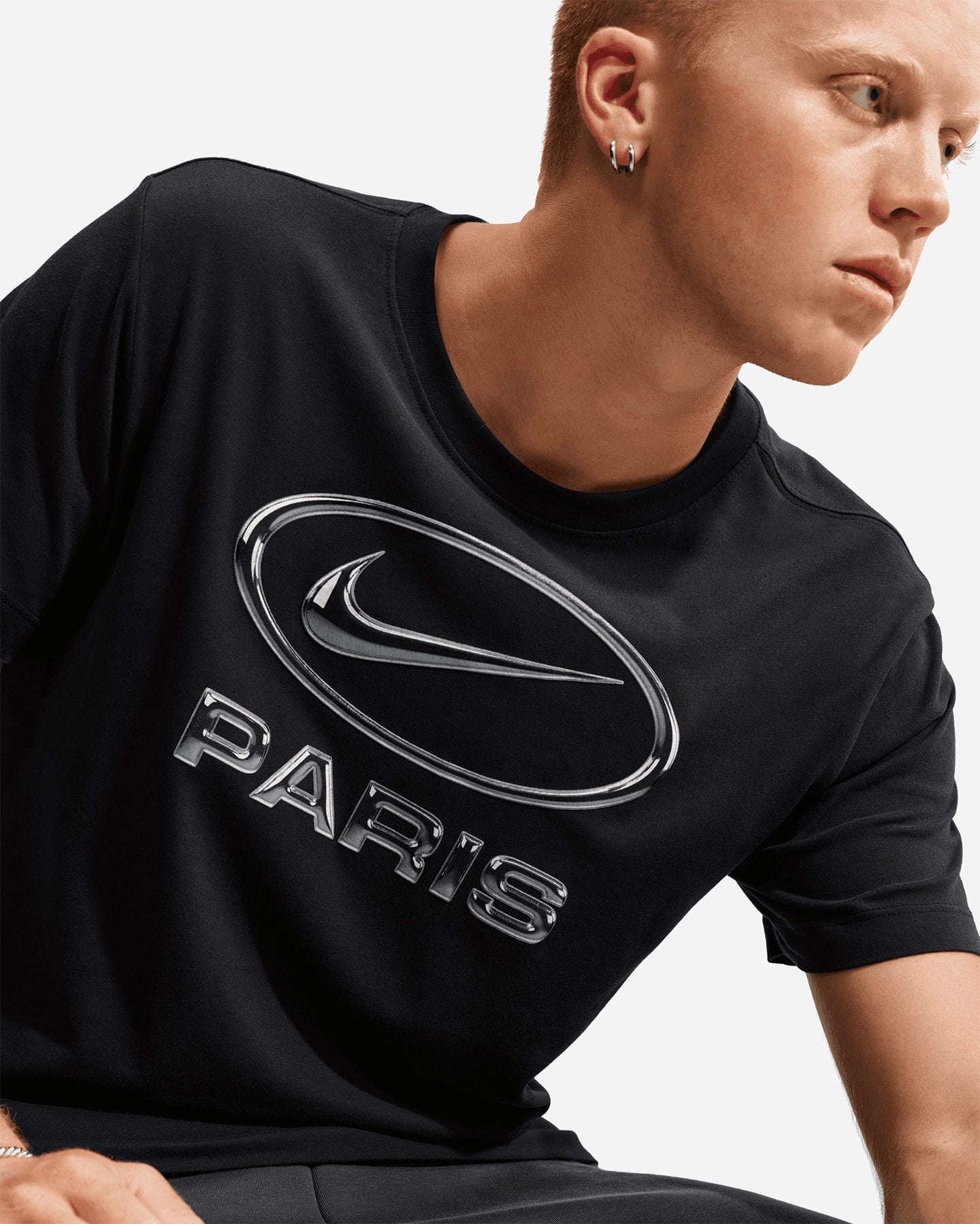 Abbigliamento calcio ufficiale NIKE PSG SWOOSH 26-27 M - Nero - 4 | Cisalfa Sport