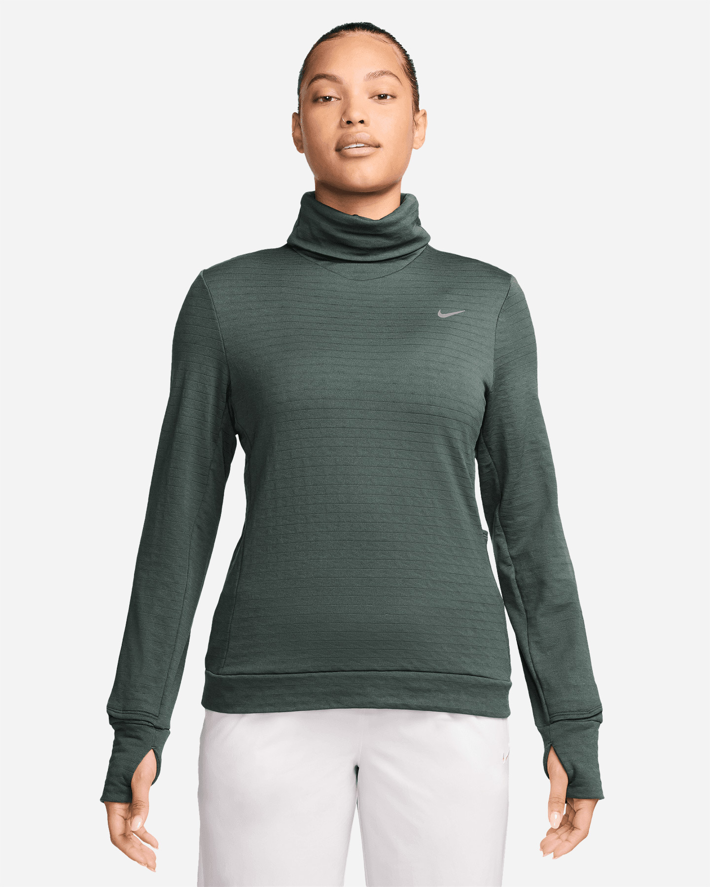 Maglia running NIKE SWIFT ELEMENT W - Verde - 0 | Cisalfa Sport