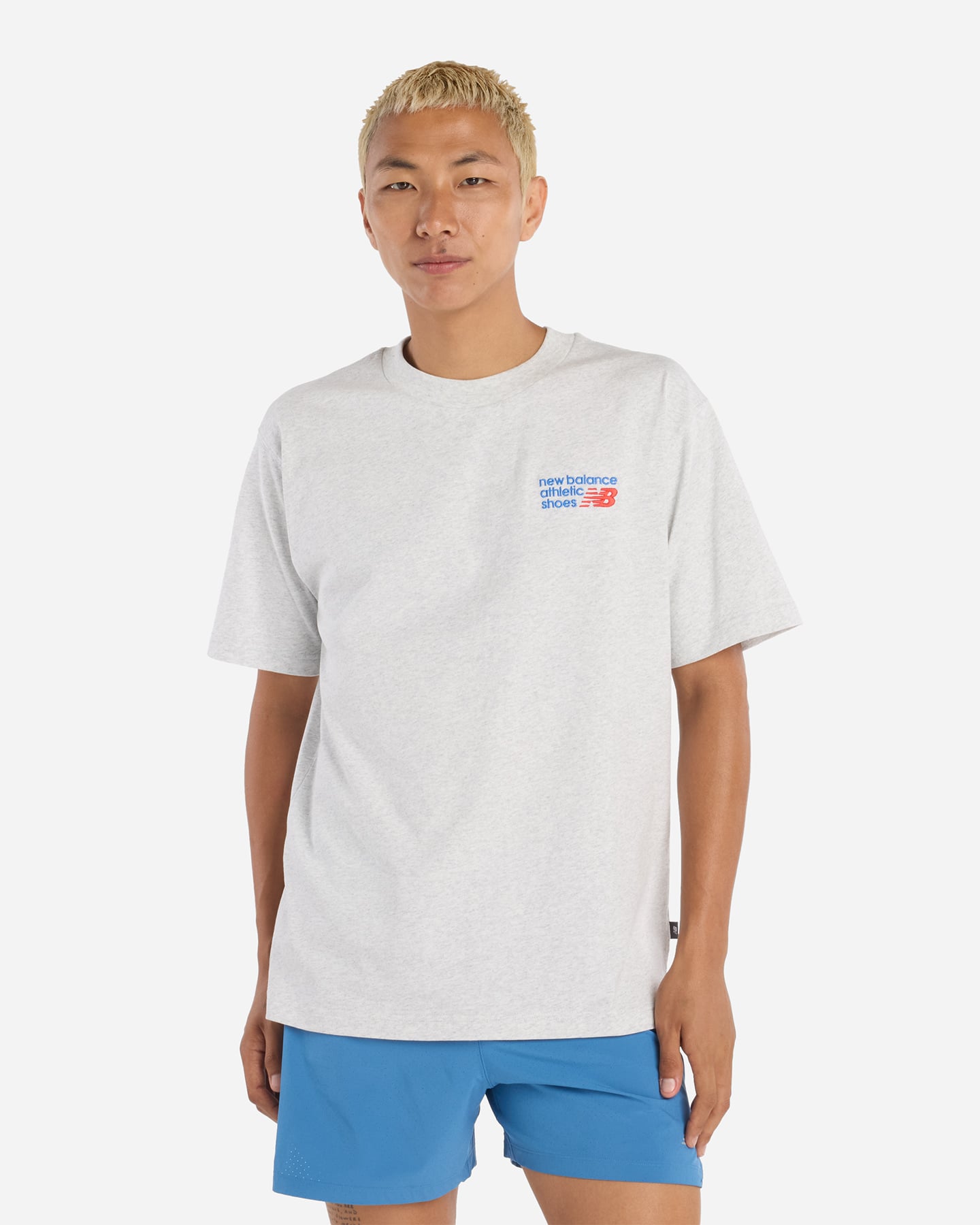 T-shirt NEW BALANCE ATHLETICS PREMIUM SMALL LOGO M - Grigio - 0 | Cisalfa Sport