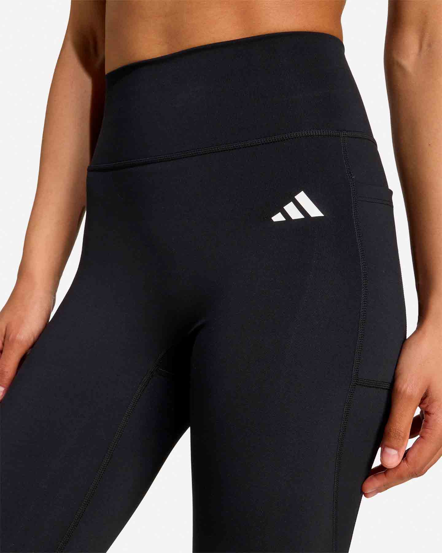 Leggings ADIDAS OPTIME ESSENTIALS W - Nero - 4 | Cisalfa Sport