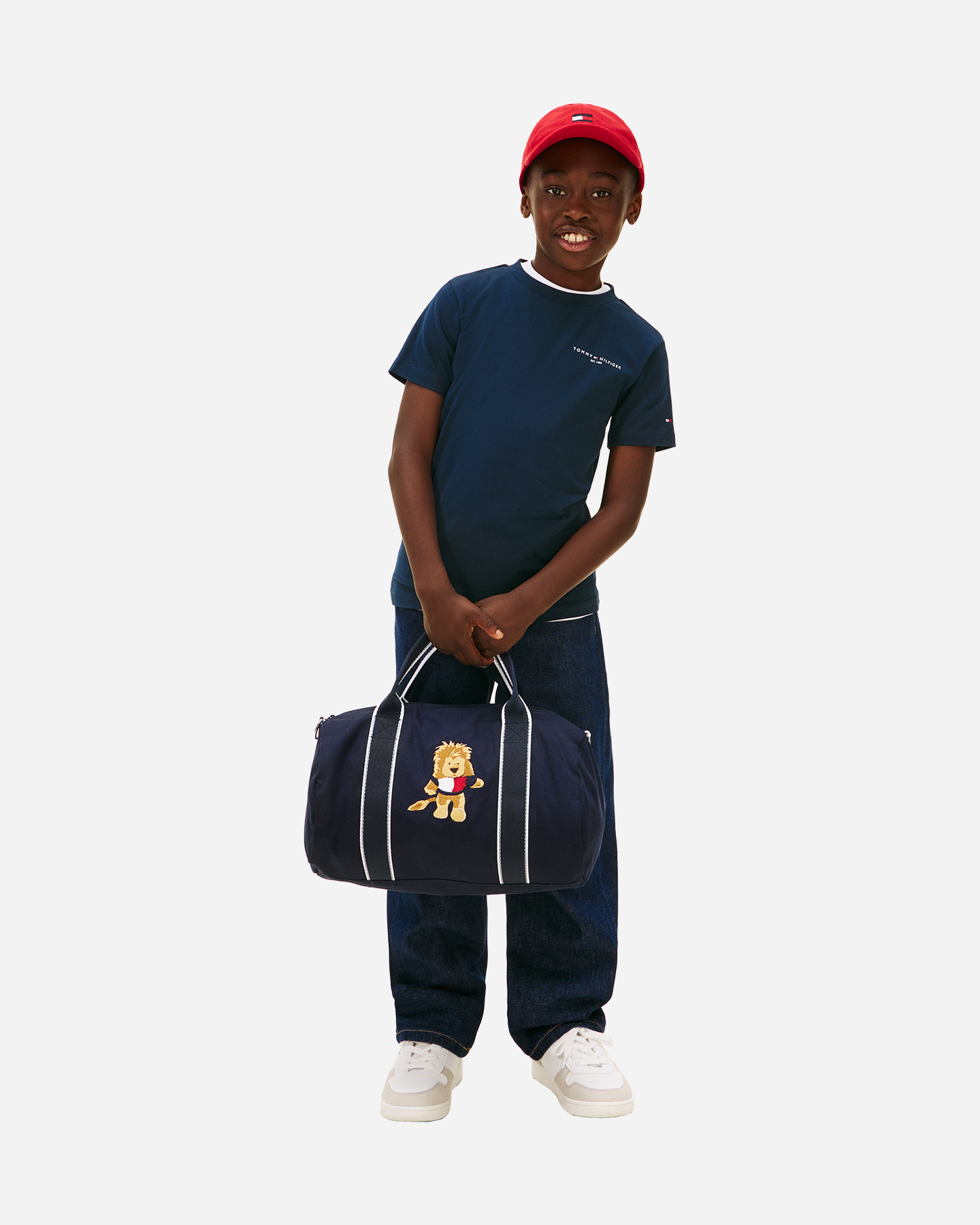 T-shirt TOMMY HILFIGER MINI CORP JR - Blu Navy - 4 | Cisalfa Sport