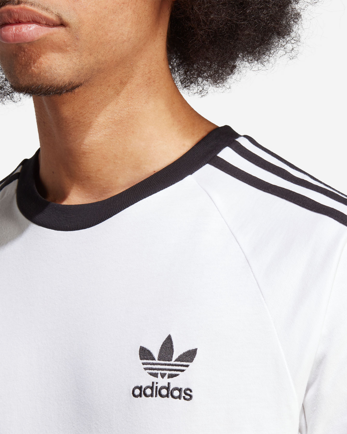 T-shirt ADIDAS 3STRIPES M - Bianco - 3 | Cisalfa Sport