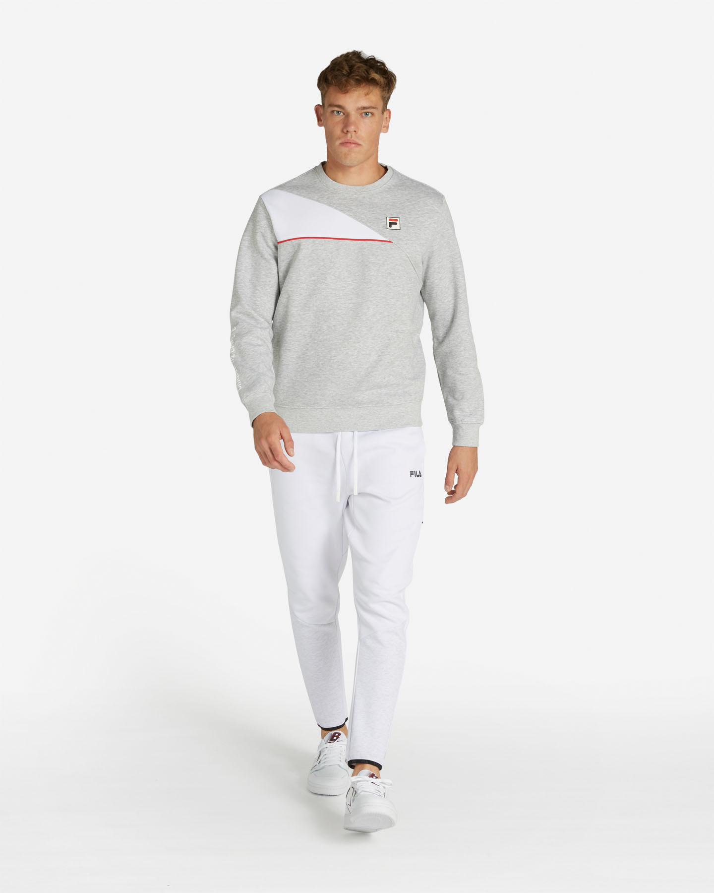 Felpa FILA SPORT F-BOX M - Grigio - 3 | Cisalfa Sport