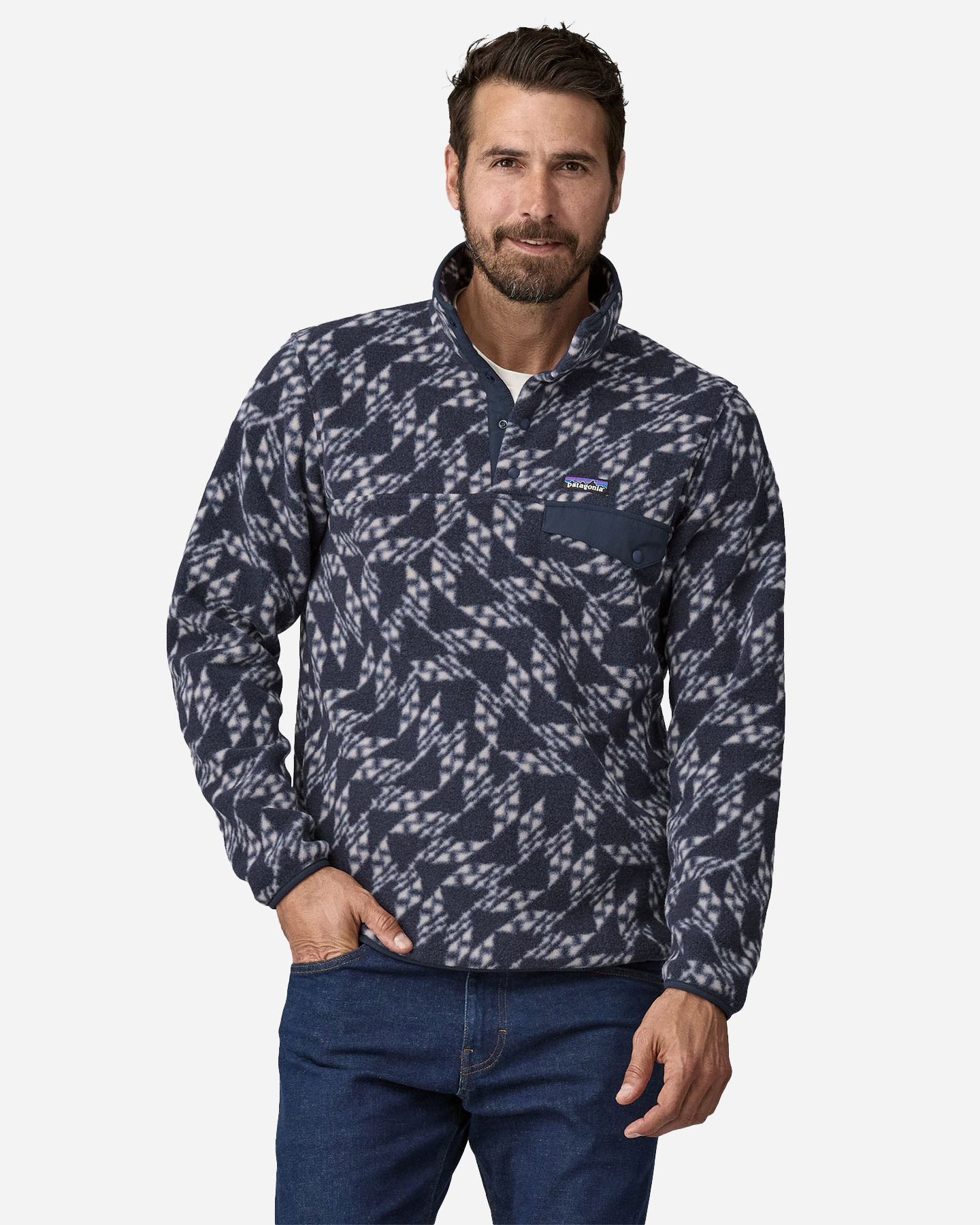 Pile PATAGONIA SNAP-T M - Blu Navy - 1 | Cisalfa Sport