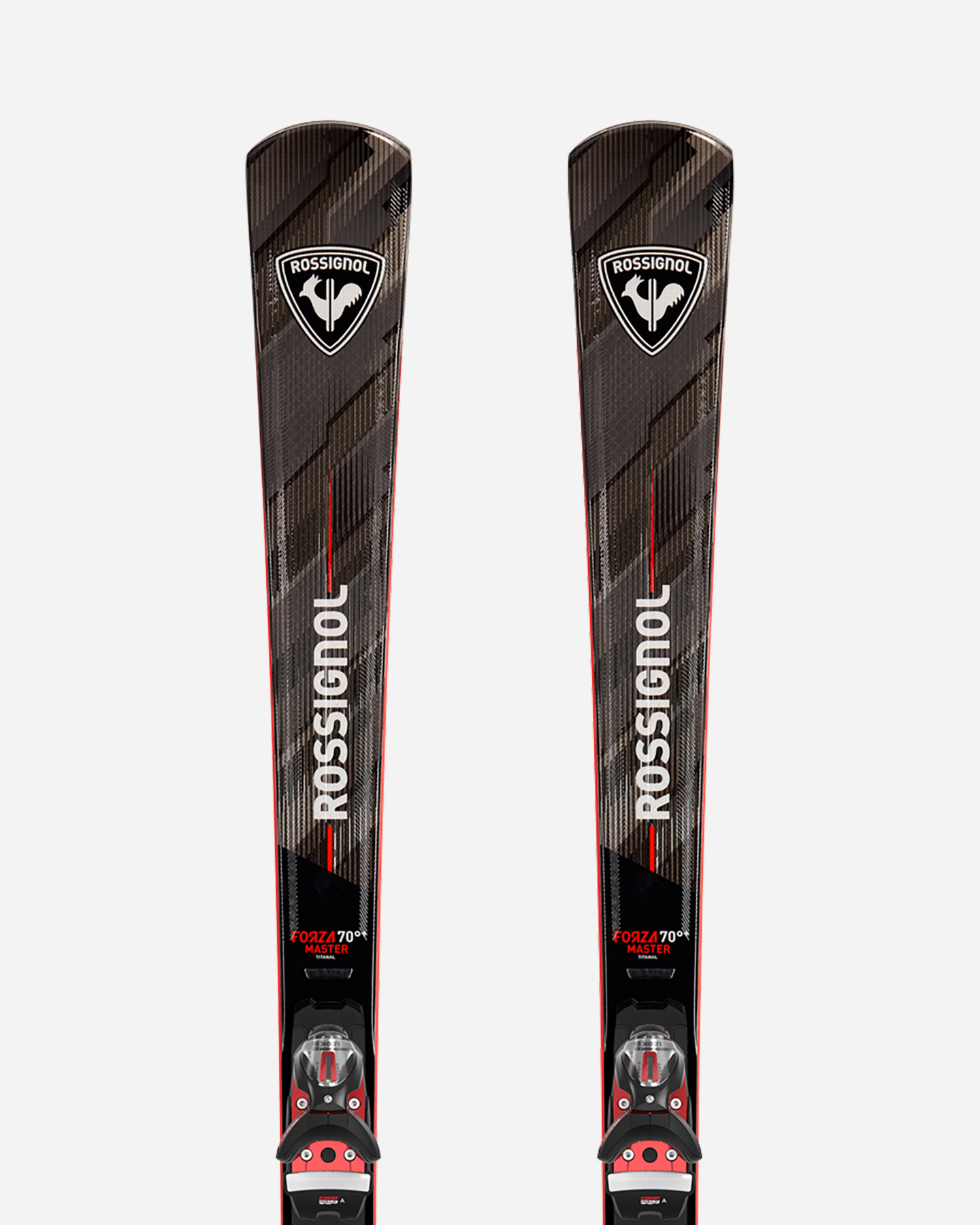 Sci ROSSIGNOL FORZA 70' TI+ MASTER R22 SPX 14 ROCK  - Rosso - 0 | Cisalfa Sport