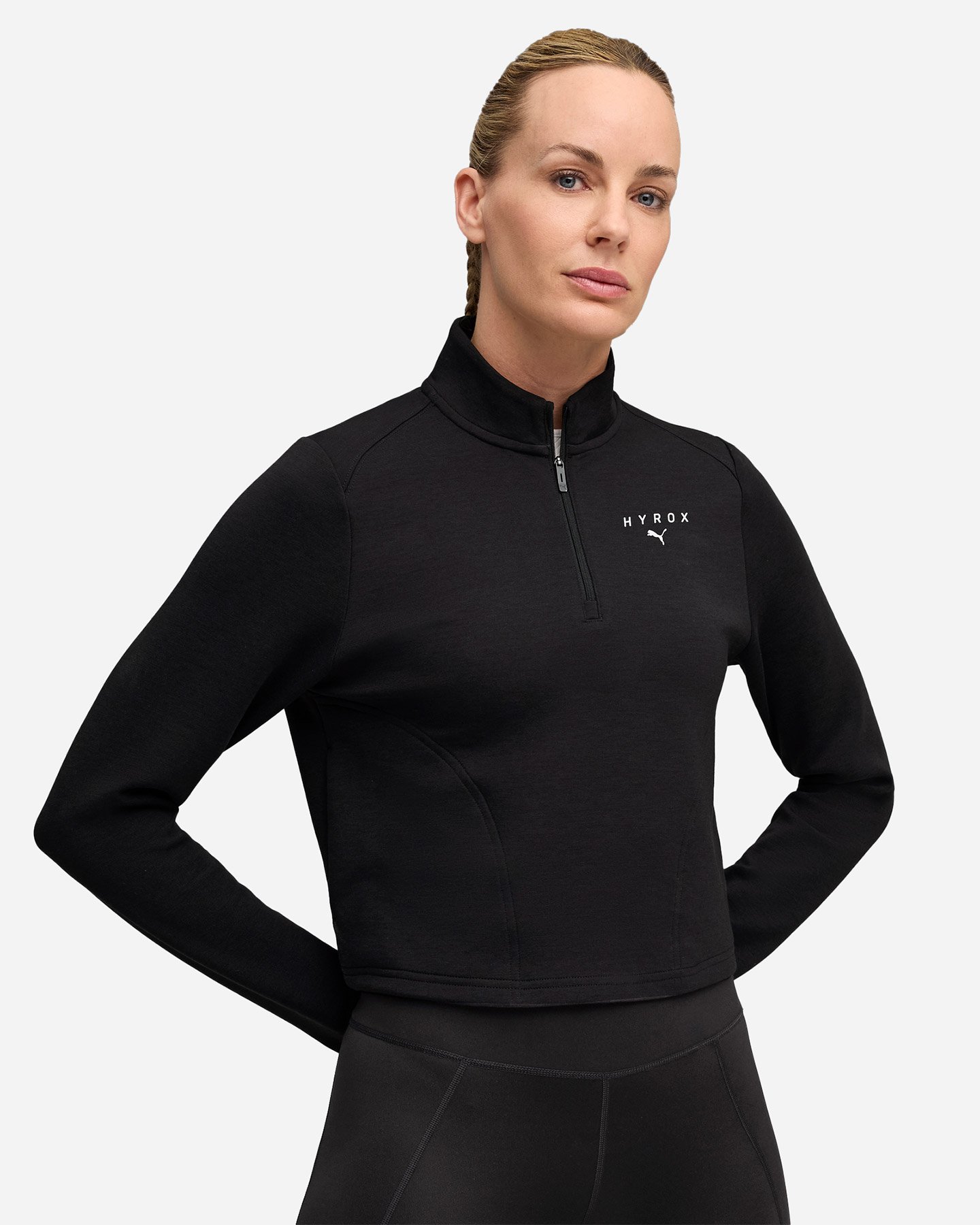 Felpa training PUMA HYROX W - Nero - 2 | Cisalfa Sport