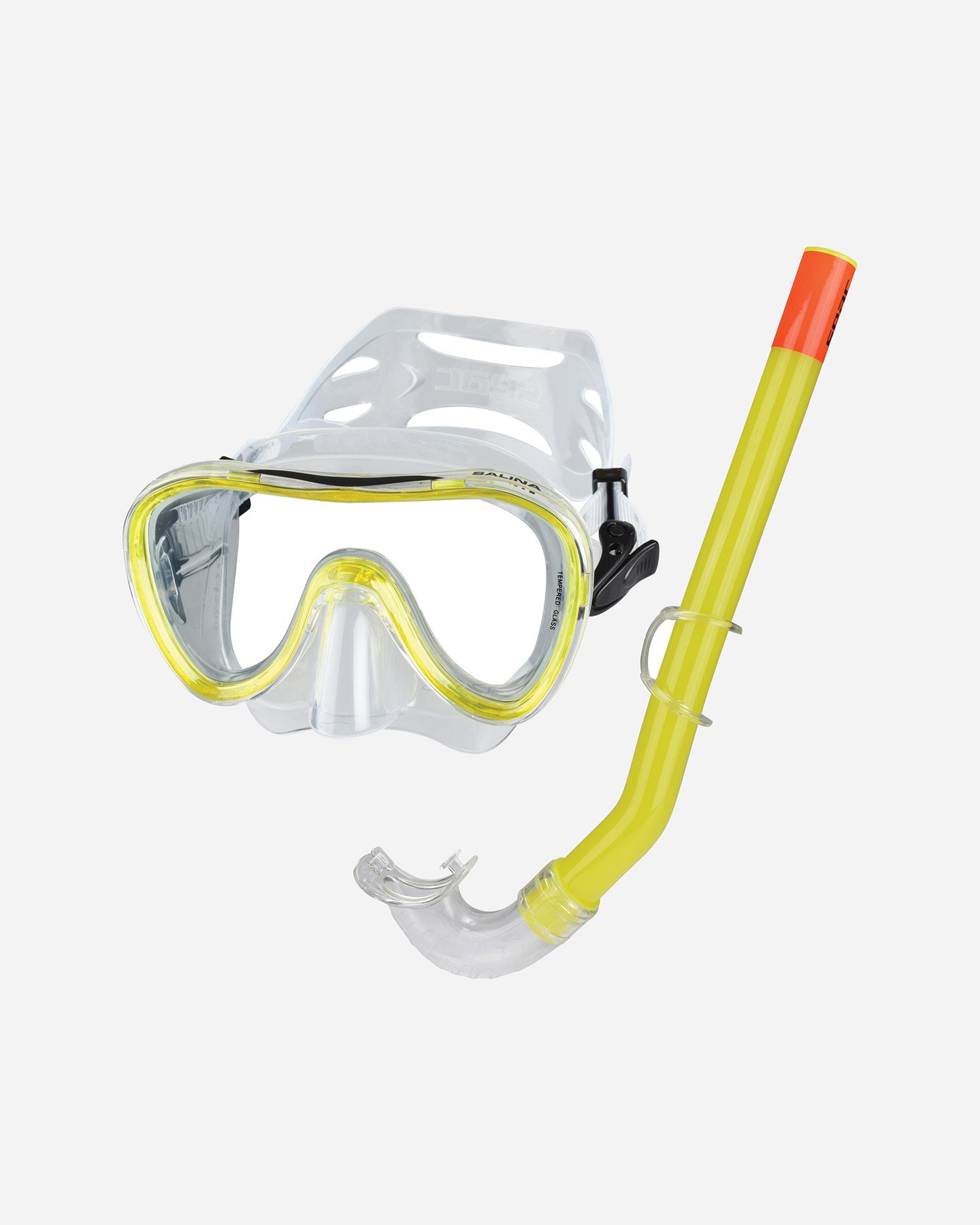 Kit snorkeling SEAC SUB SET BIS SALINA SILTRA  - Giallo - 1 | Cisalfa Sport