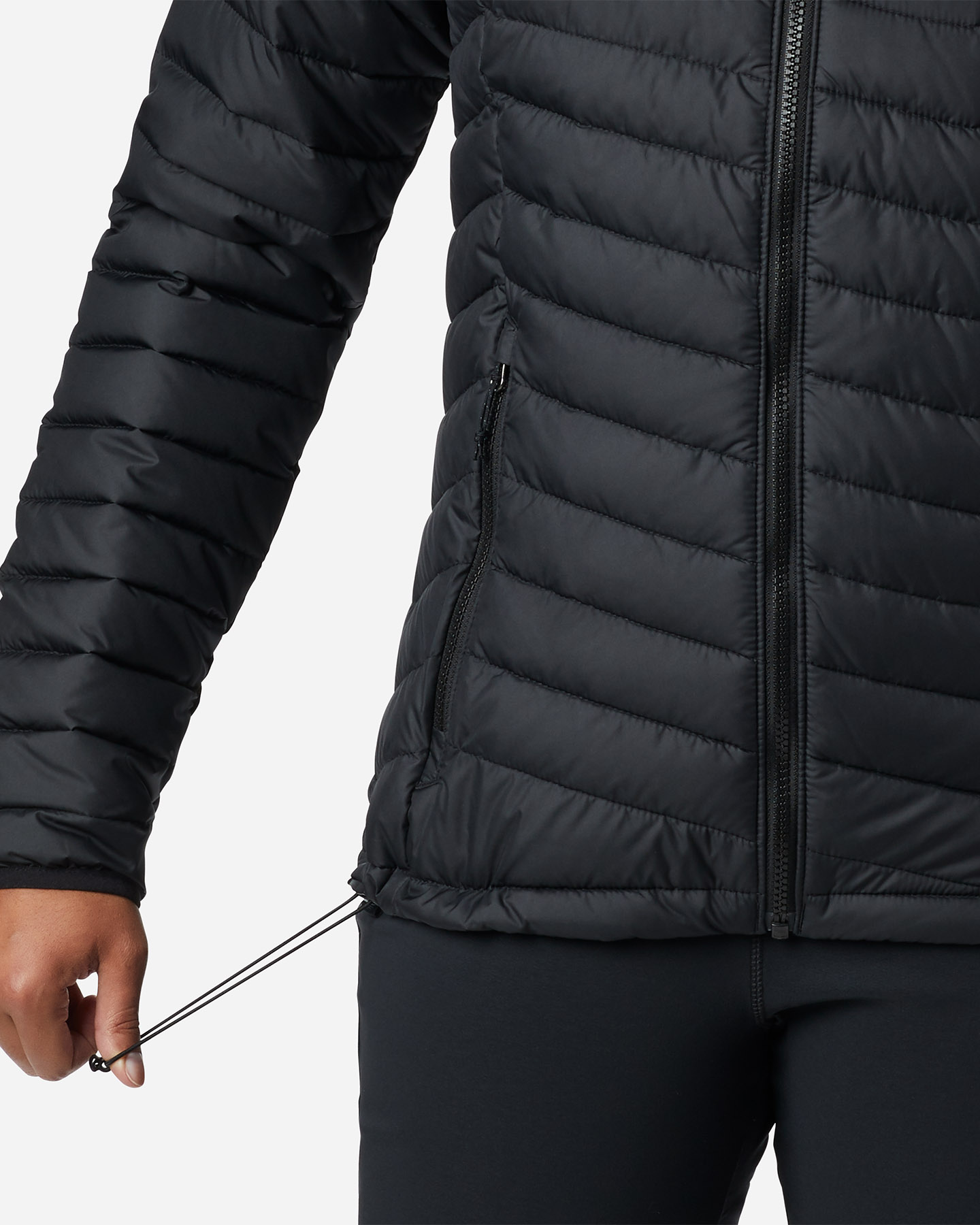 Giacca outdoor COLUMBIA POWDER LITE W - Nero - 4 | Cisalfa Sport