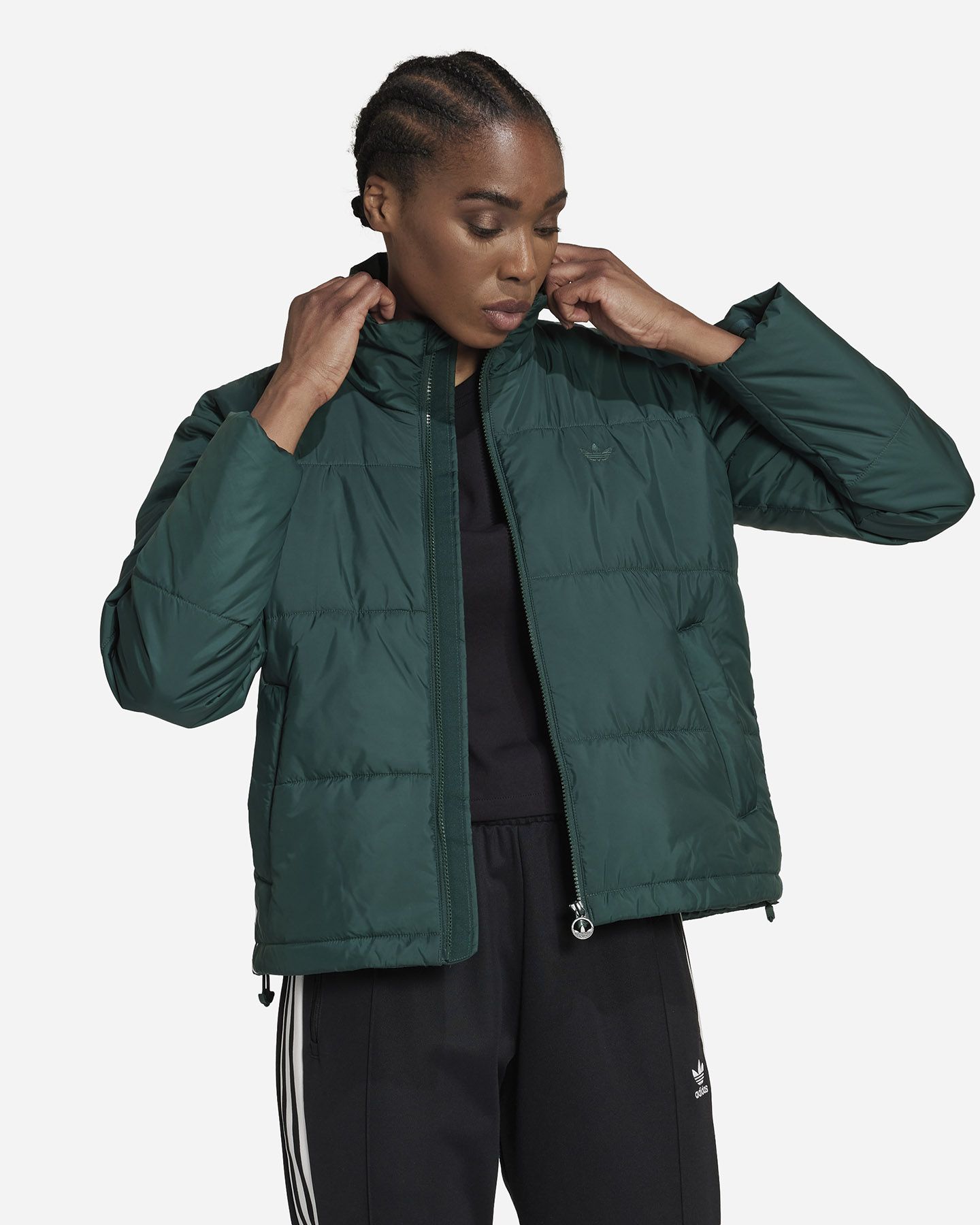 Giubbotto ADIDAS ORIGINAL SHORT W - Verde - 3 | Cisalfa Sport