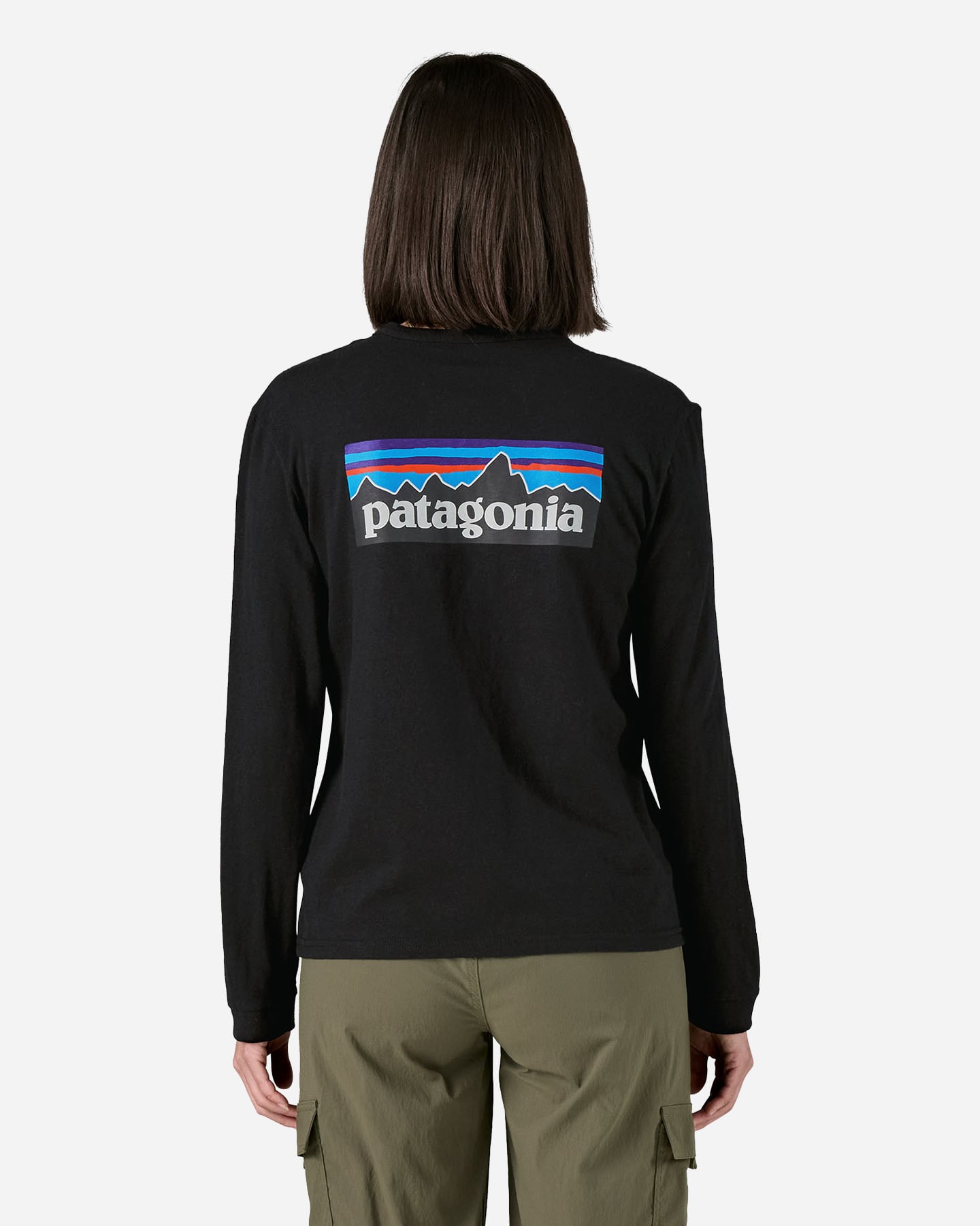 T-shirt PATAGONIA P-6 LOGO RESPONSIBILI-TEE W - Nero - 1 | Cisalfa Sport