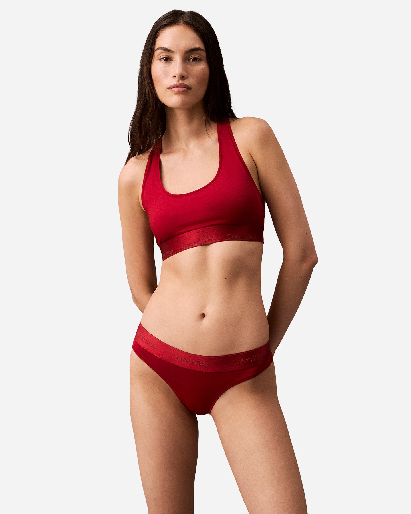 Intimo CALVIN KLEIN UNDERWEAR SLIP THONG W - Rosso - 0 | Cisalfa Sport