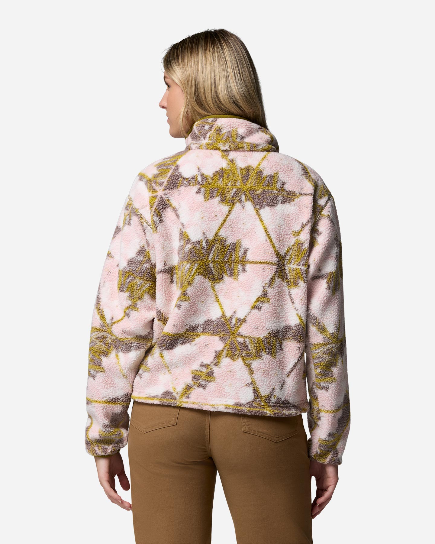 Pile COLUMBIA HELVETIA II PRINTED W - Rosso - 2 | Cisalfa Sport