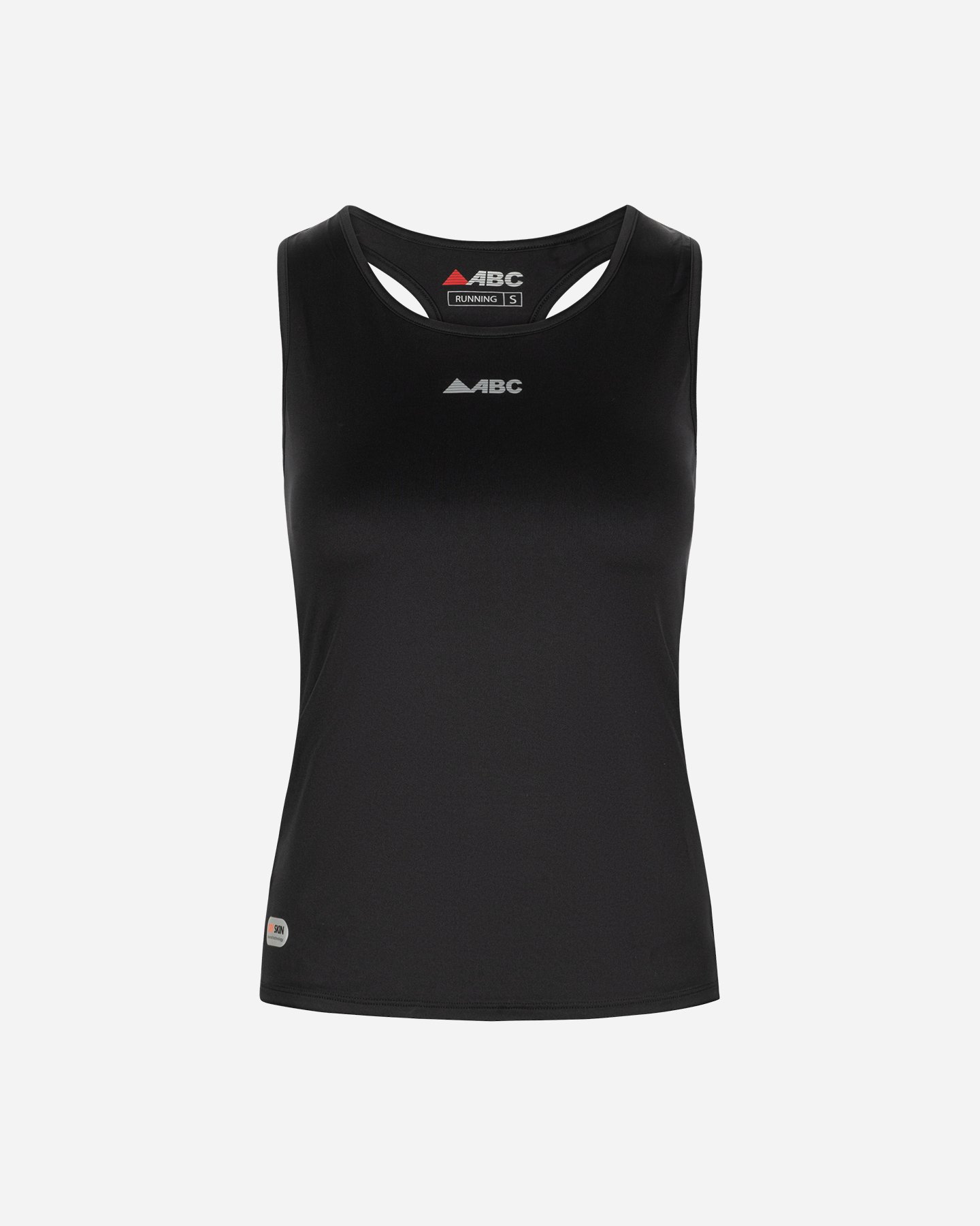 Canotta running ABC ESSENTIAL W - Nero - 0 | Cisalfa Sport