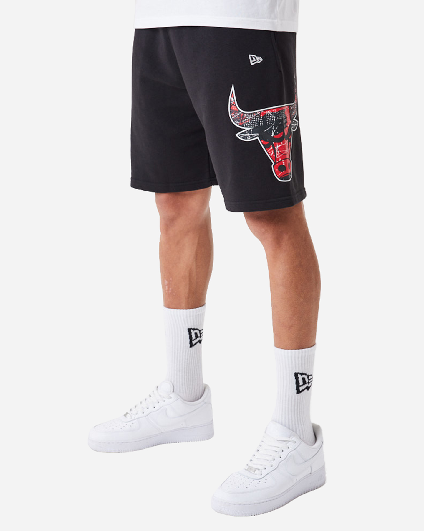 Pantaloncini NEW ERA LOGO CHICAGO BULLS  - Nero - 0 | Cisalfa Sport