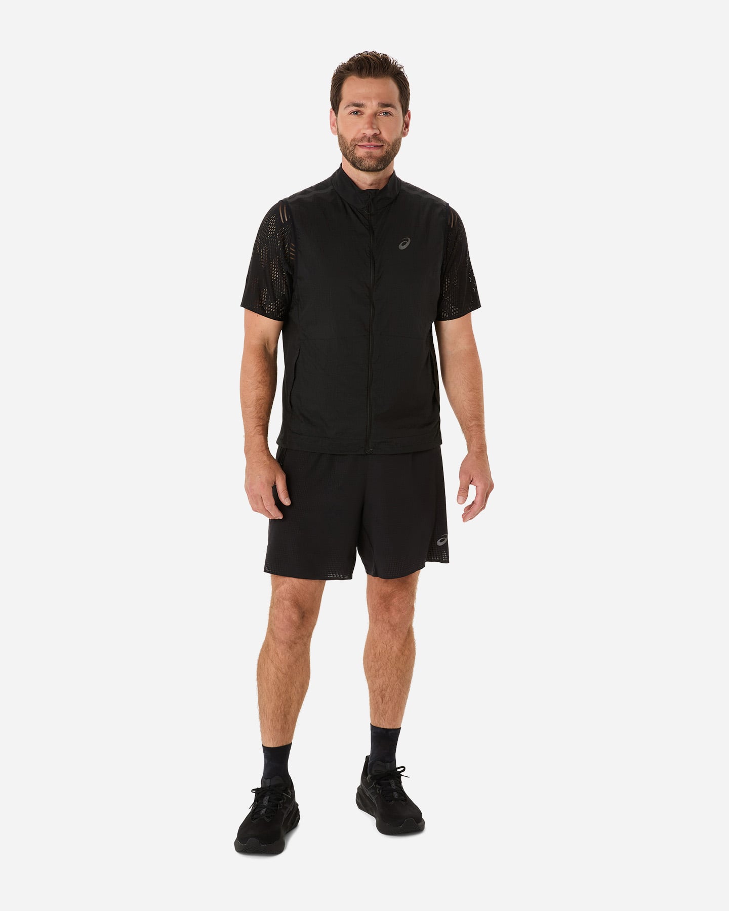 Giacca running ASICS METARUN M - Nero - 2 | Cisalfa Sport