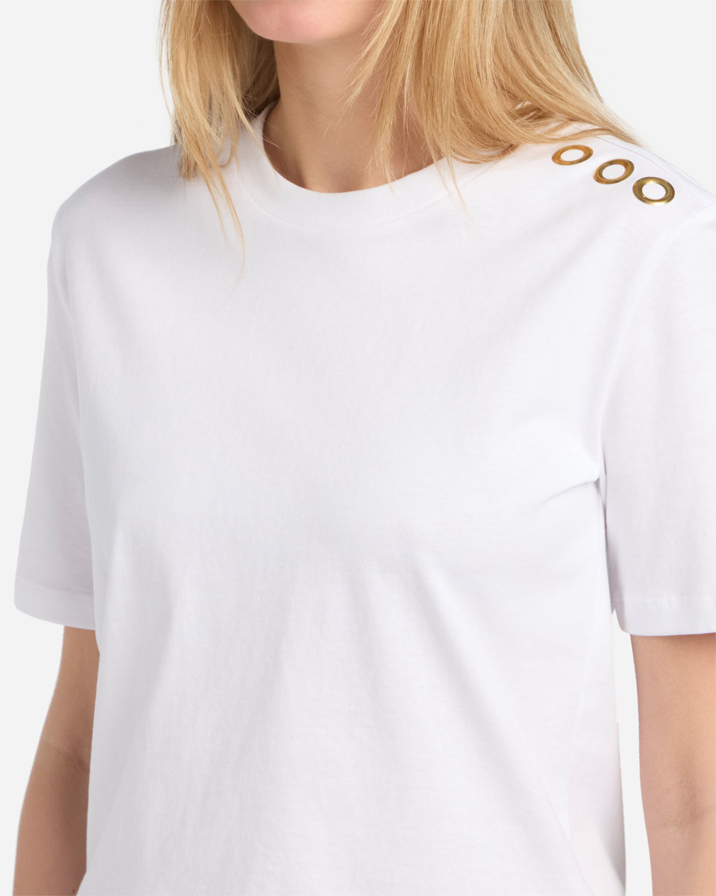 T-shirt DACK'S ESSENTIAL W - Bianco - 5 | Cisalfa Sport