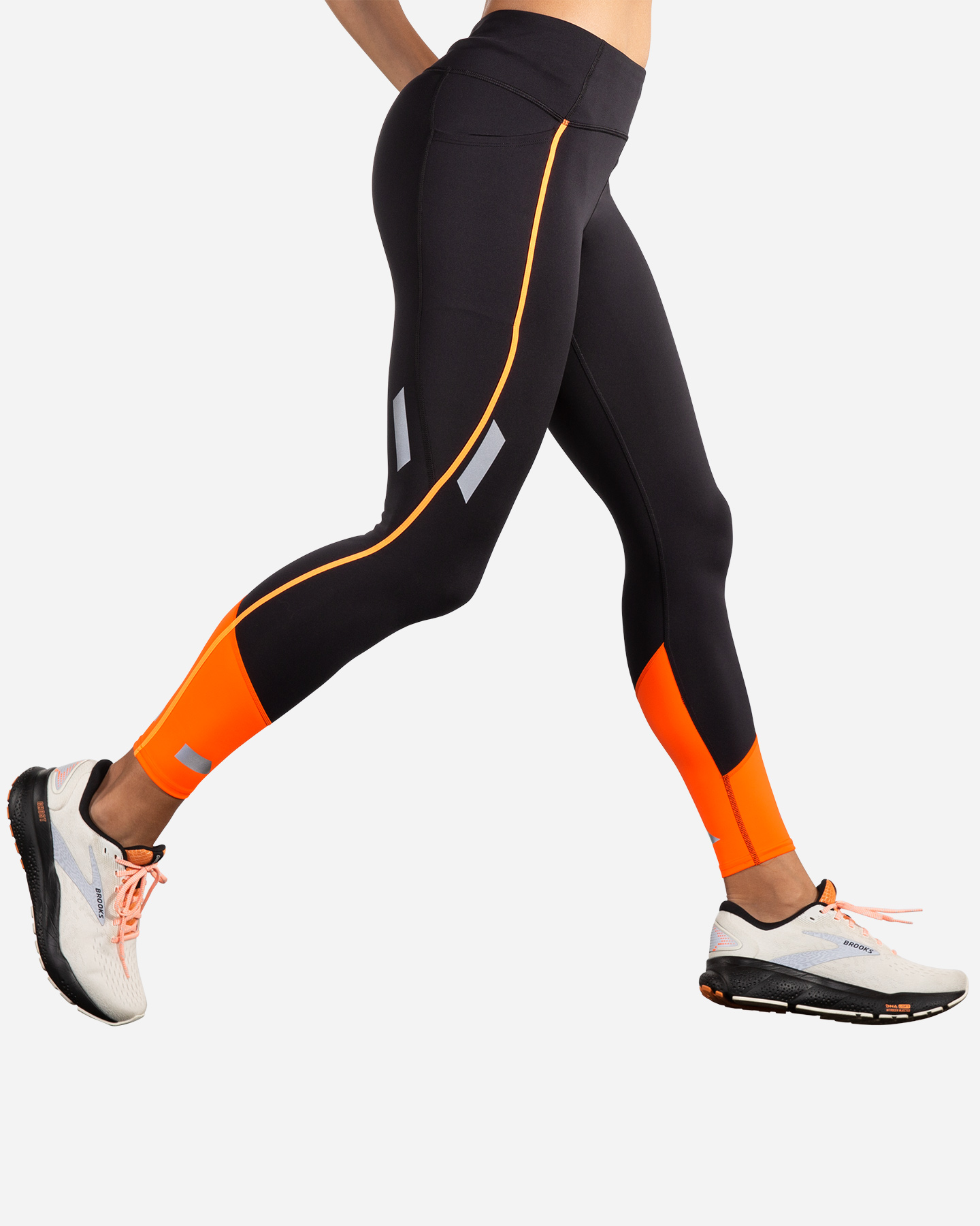 Fuseaux running BROOKS RUN VISIBLE 2.0 W - Nero - 3 | Cisalfa Sport