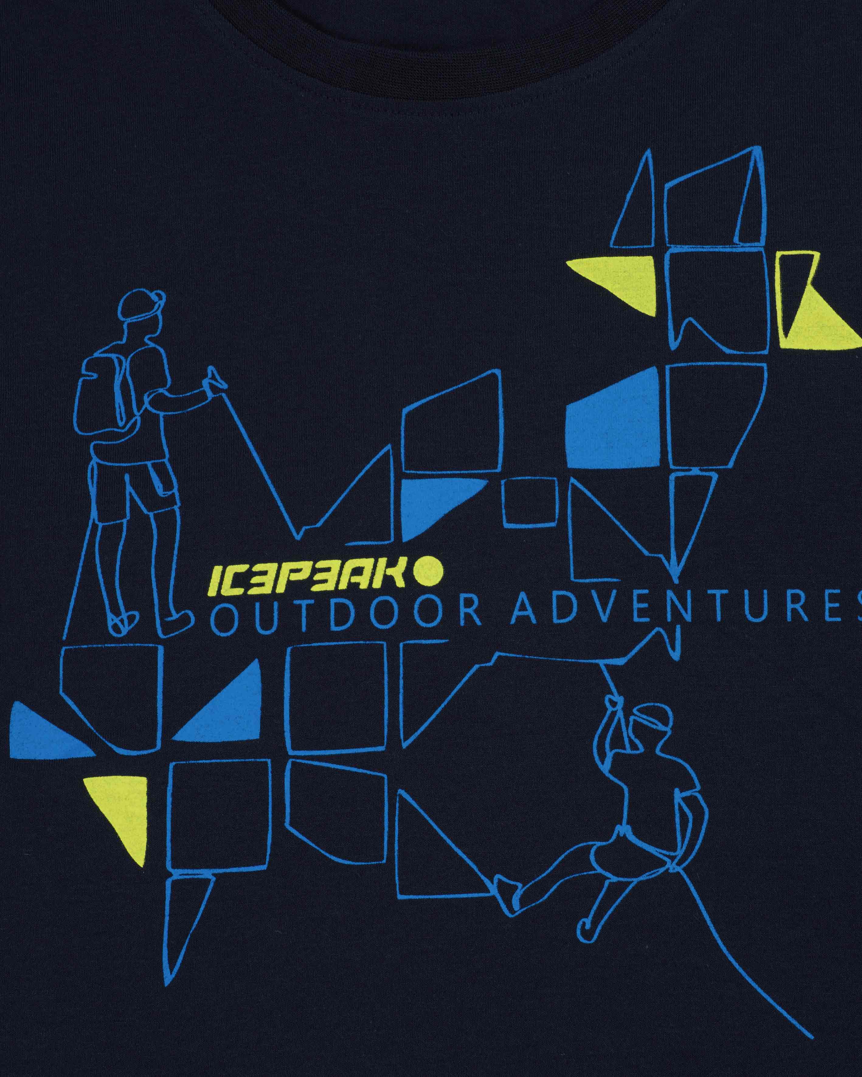 T-shirt ICEPEAK BEEVILLE M - Blu - 4 | Cisalfa Sport