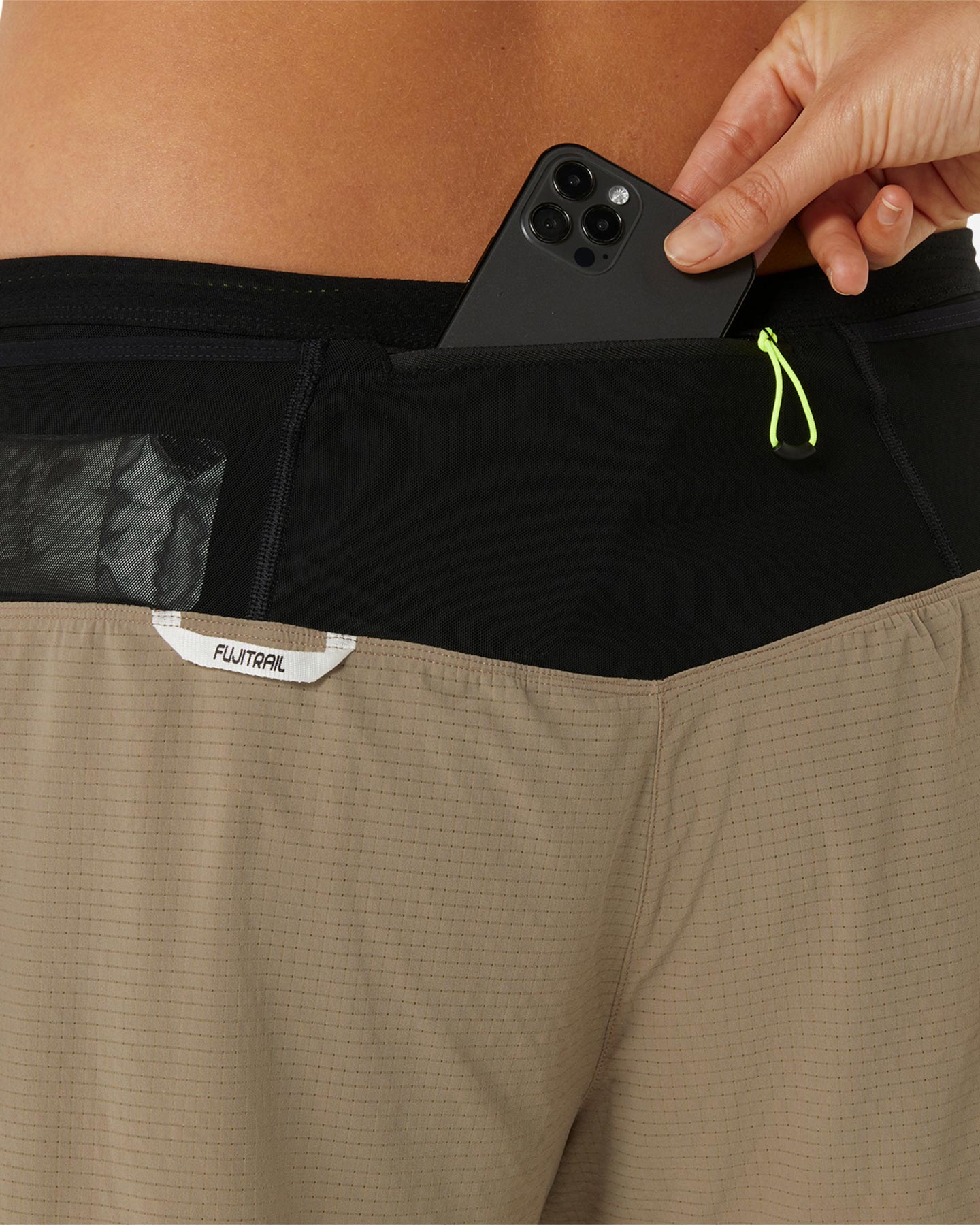 Short running ASICS FUJITRAIL 2-N-1 W - Nero - 5 | Cisalfa Sport