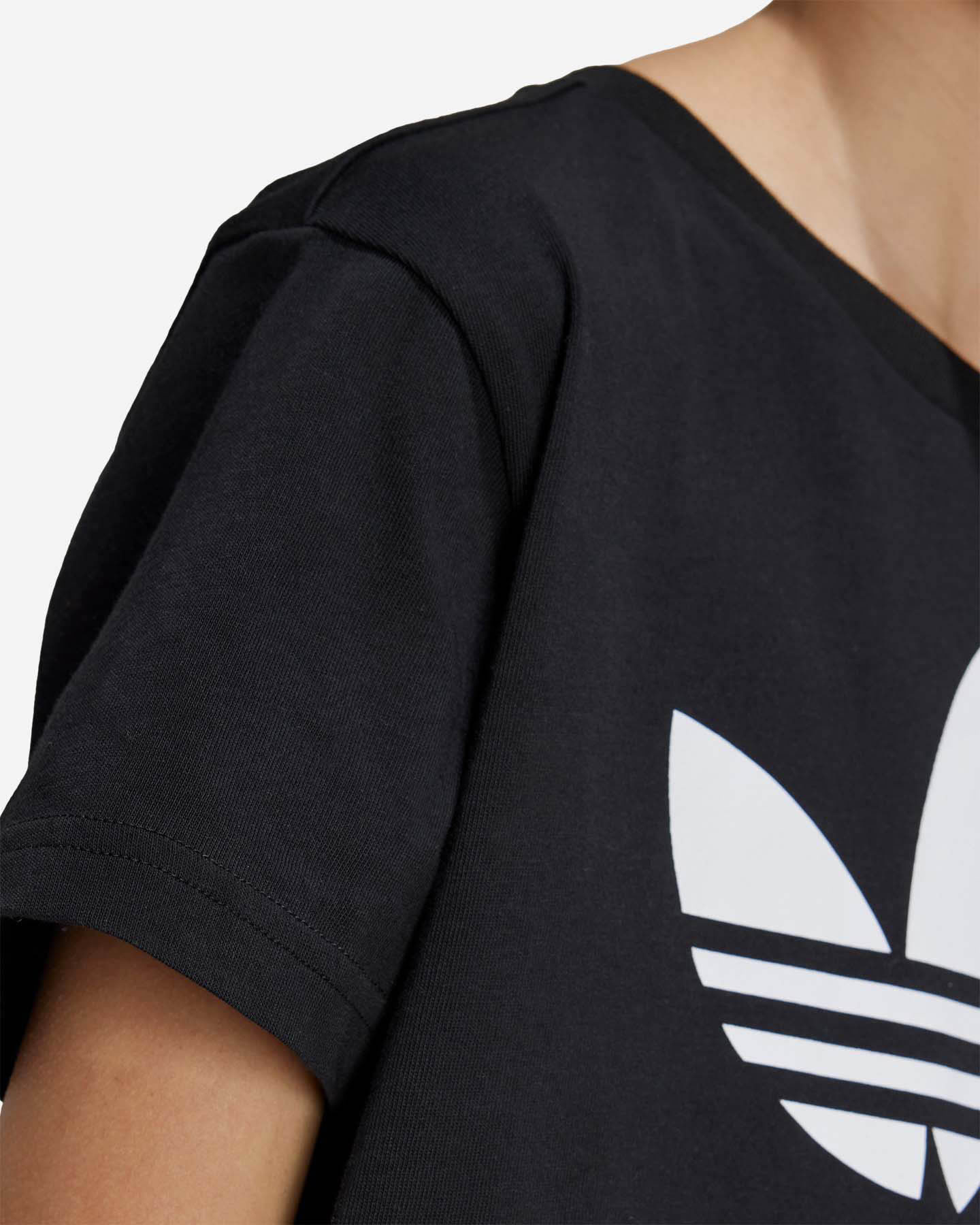 T-shirt ADIDAS BIG LOGO JR - Nero - 5 | Cisalfa Sport