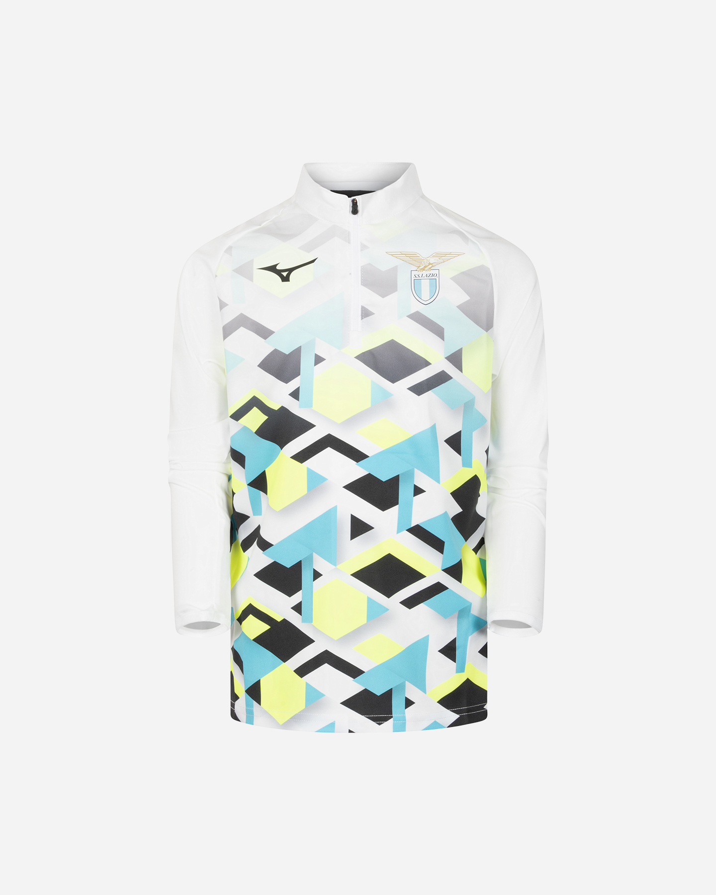 Abbigliamento calcio ufficiale MIZUNO LAZIO PREMATCH 24-25 JR - Bianco - 0 | Cisalfa Sport