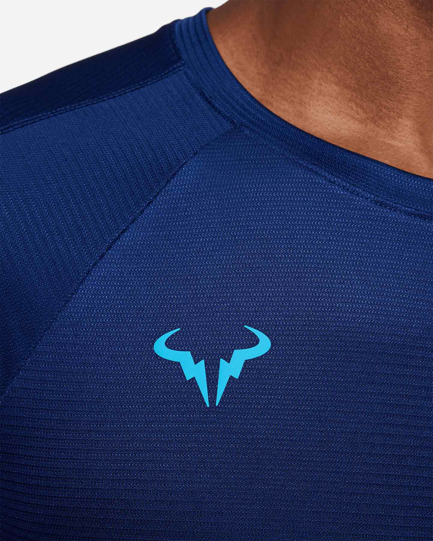 T-shirt tennis NIKE RAFA CHALLENGER M - Blu - 3 | Cisalfa Sport