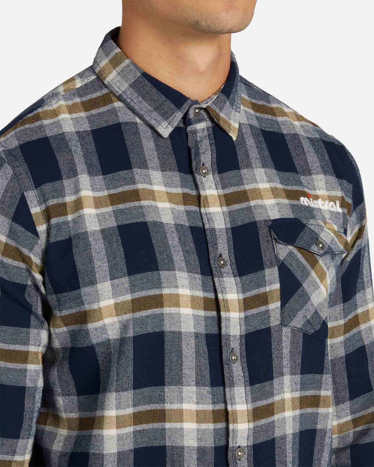 Camicia MISTRAL CHECK REGULAR M - Color mix - 4 | Cisalfa Sport