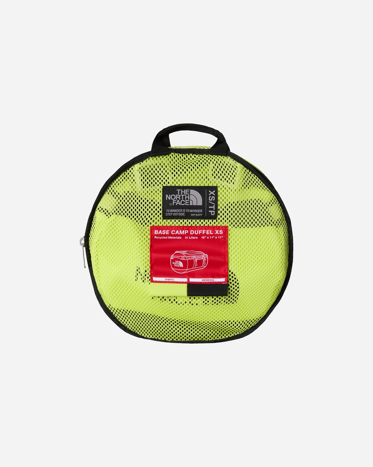 Borsa THE NORTH FACE BASE CAMP DUFFEL XS  - Giallo - 3 | Cisalfa Sport