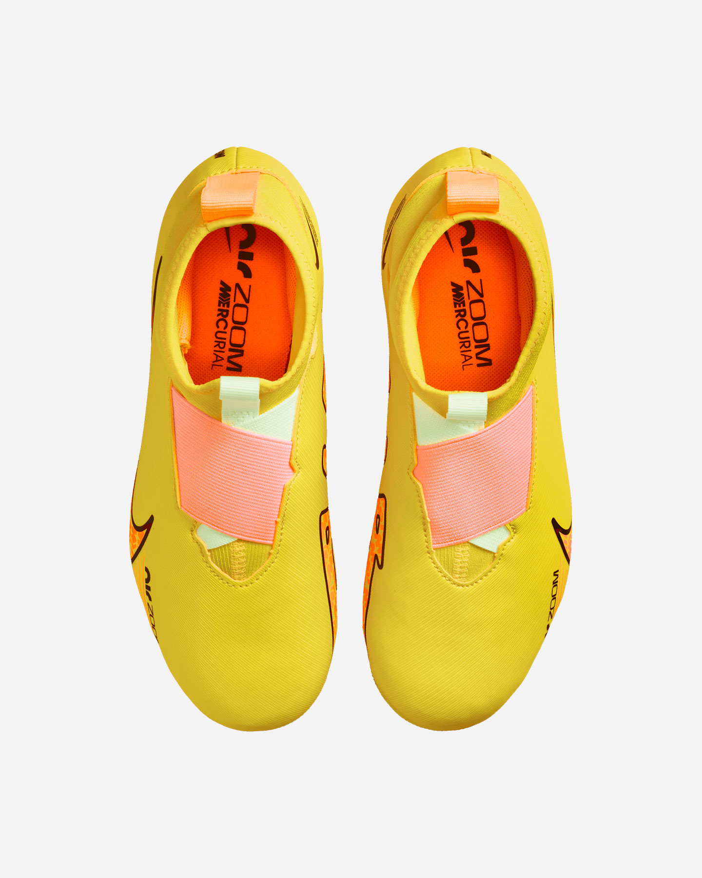 Scarpe calcio NIKE ZOOM SUPERFLY 9 ACADEMY AG JR - Giallo - 3 | Cisalfa Sport