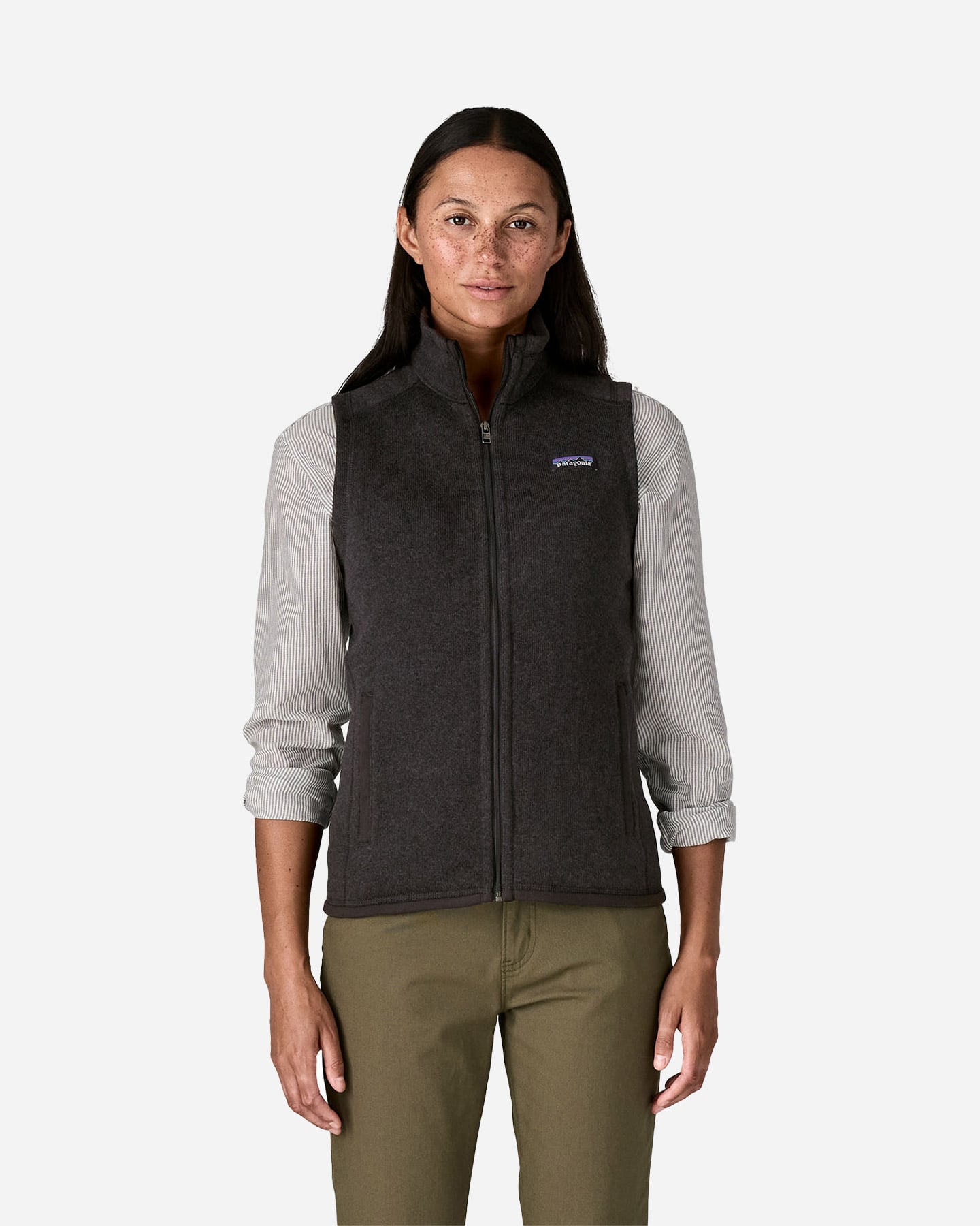 Better Sweater W - Gilet - Donna - Nero