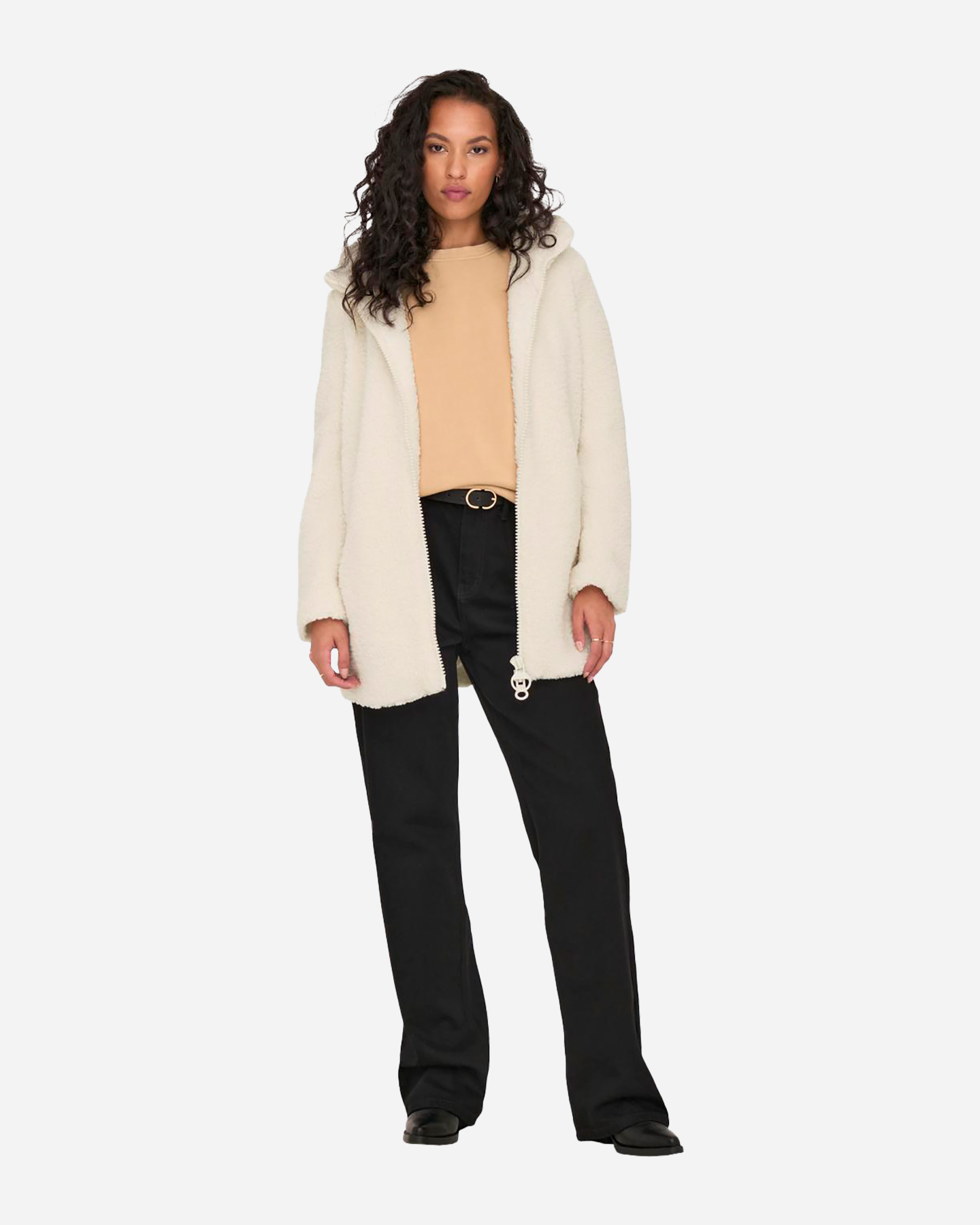 Giacca ONLY MY TERRY W - Bianco - 3 | Cisalfa Sport