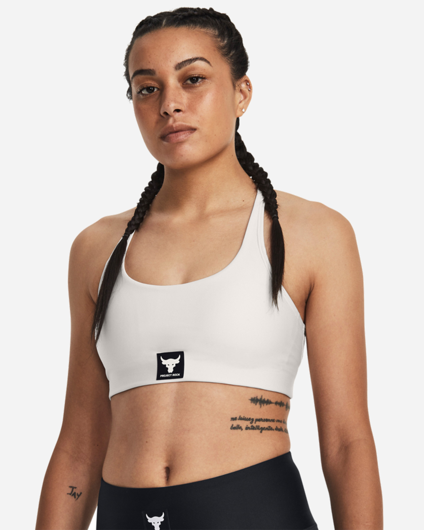 Bra training UNDER ARMOUR THE ROCK W - Bianco - 2 | Cisalfa Sport