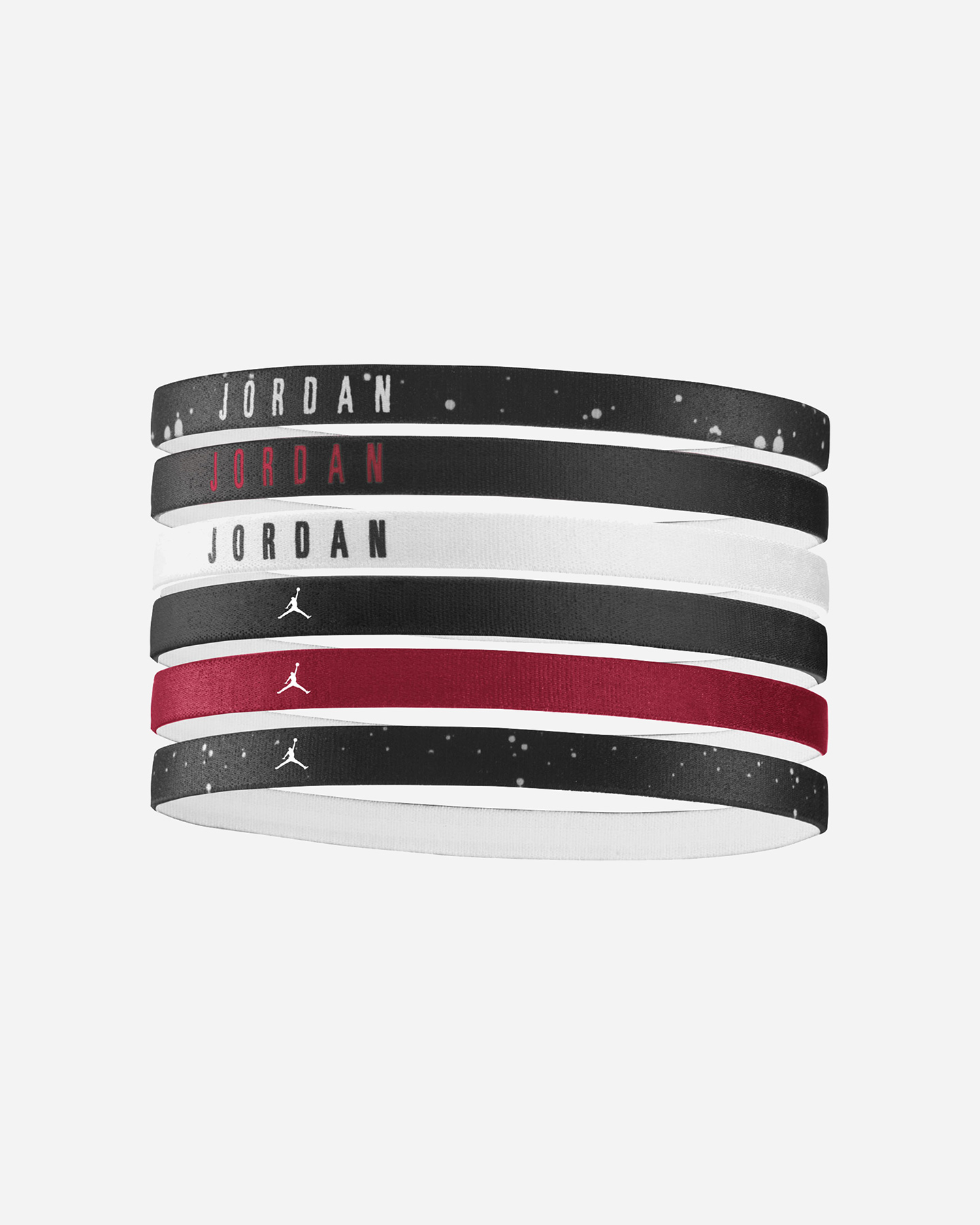 Fascia testa NIKE 6PZ JORDAN ELASTIC  - Color mix - 0 | Cisalfa Sport