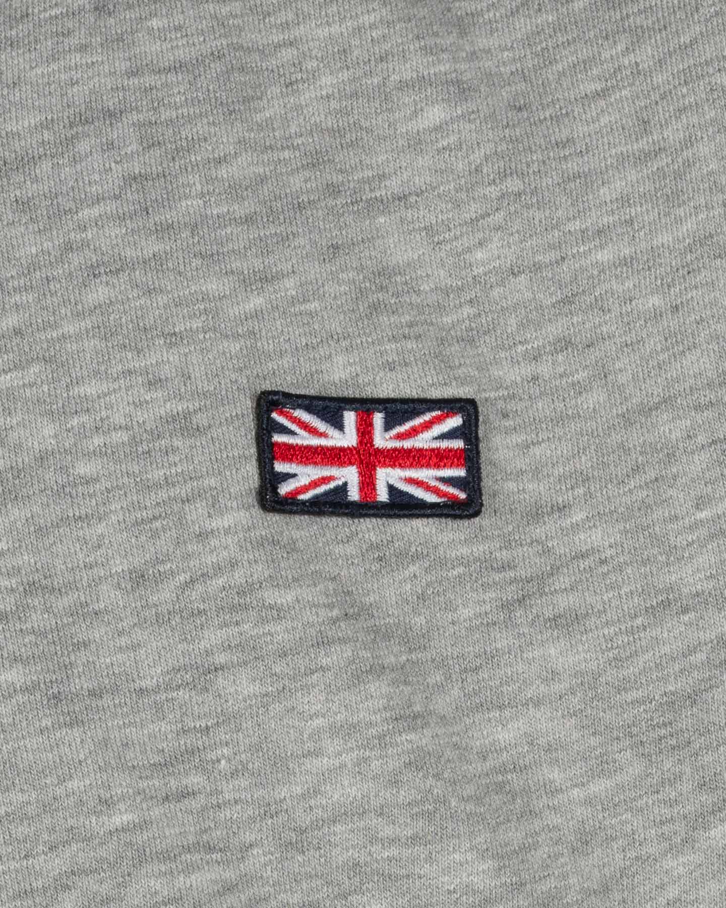Felpa ADMIRAL BASIC FLAG JR - Grigio - 2 | Cisalfa Sport