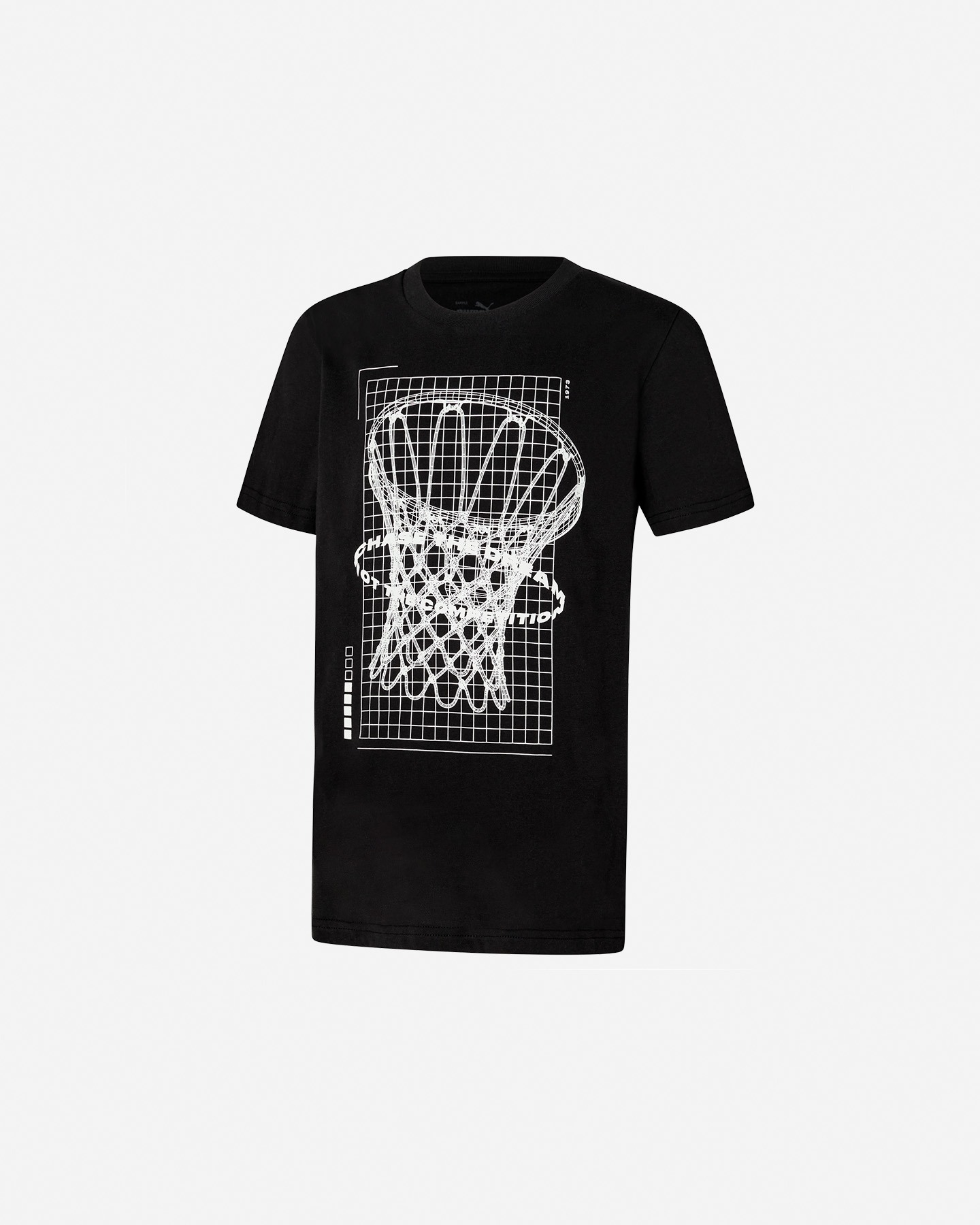 T-shirt PUMA TECHNICAL BASKET JR - Nero - 0 | Cisalfa Sport