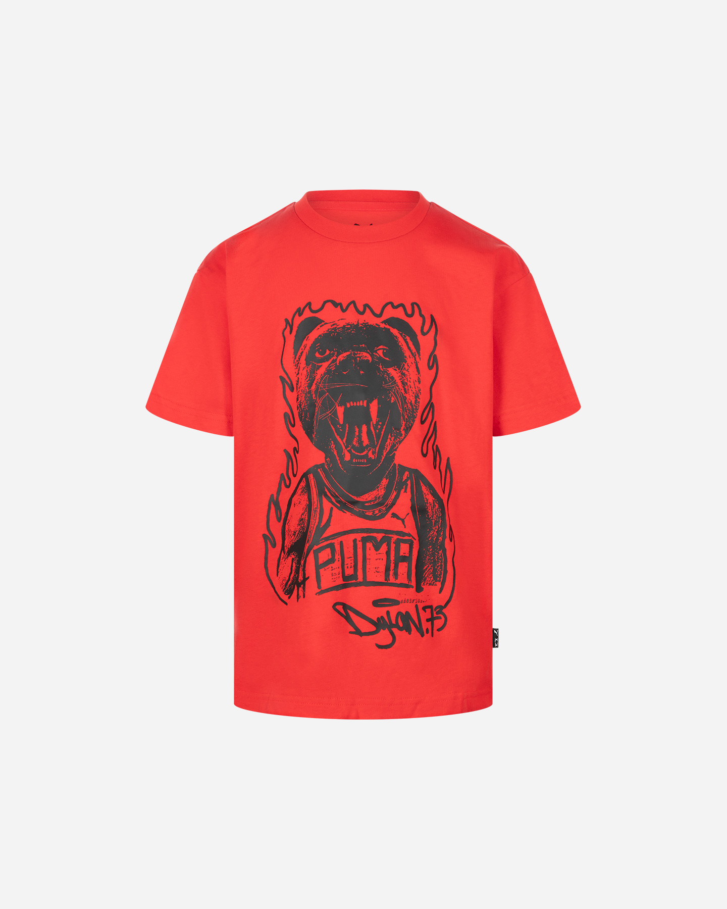 T-shirt PUMA OUT OF INK JR - Rosso - 0 | Cisalfa Sport